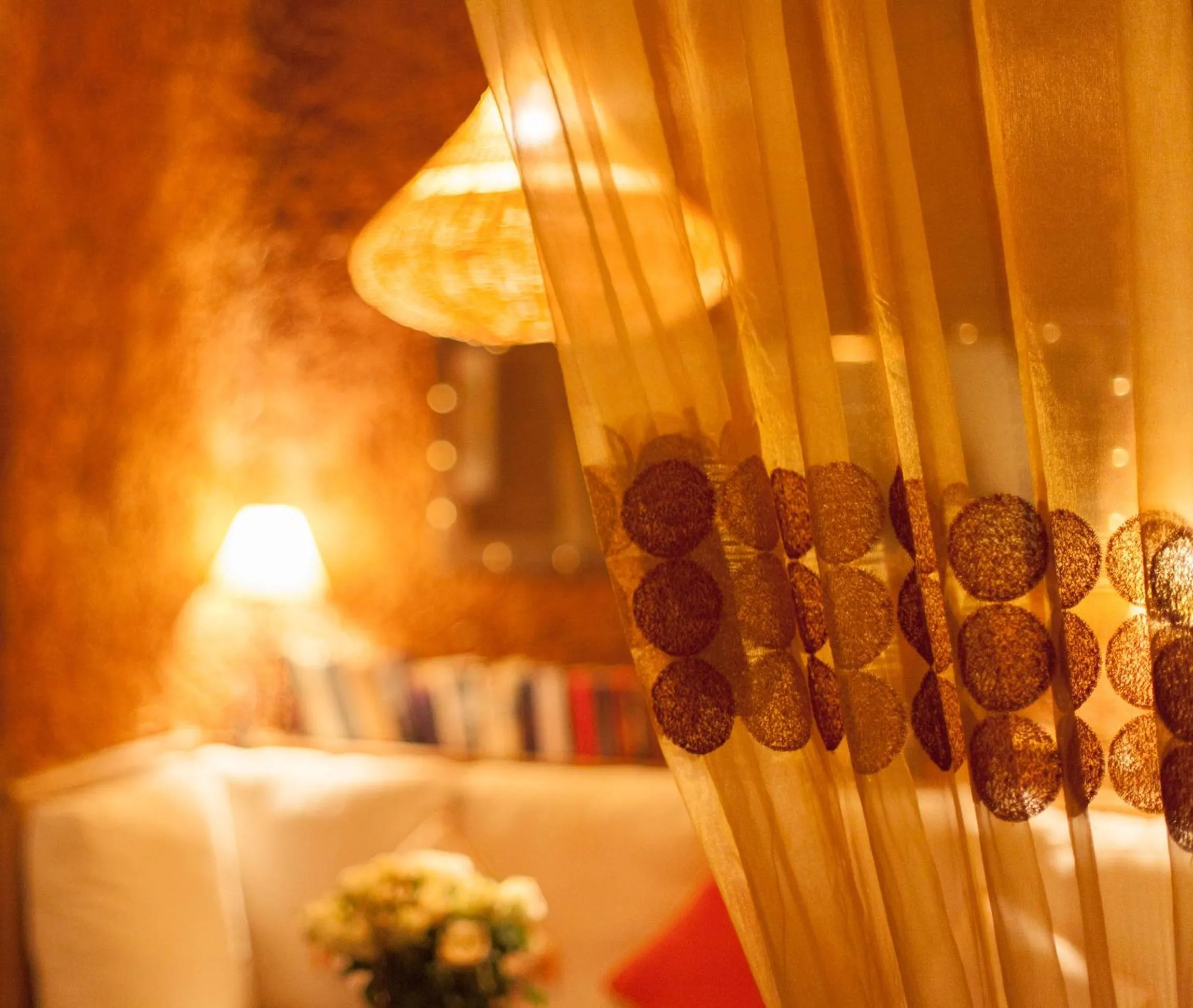 Decorative detail, Bed in Riad Al Zahia