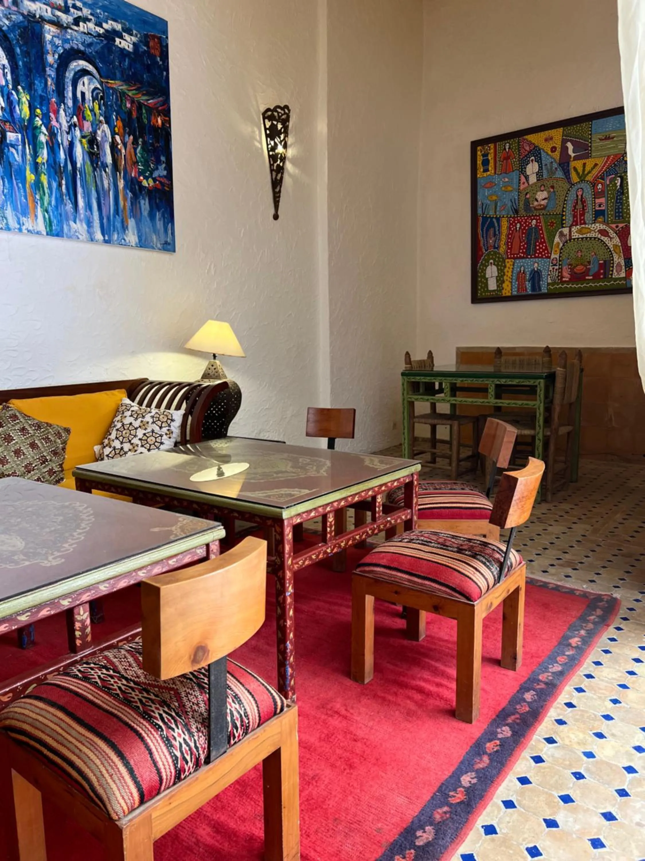 Living room in Riad Al Zahia
