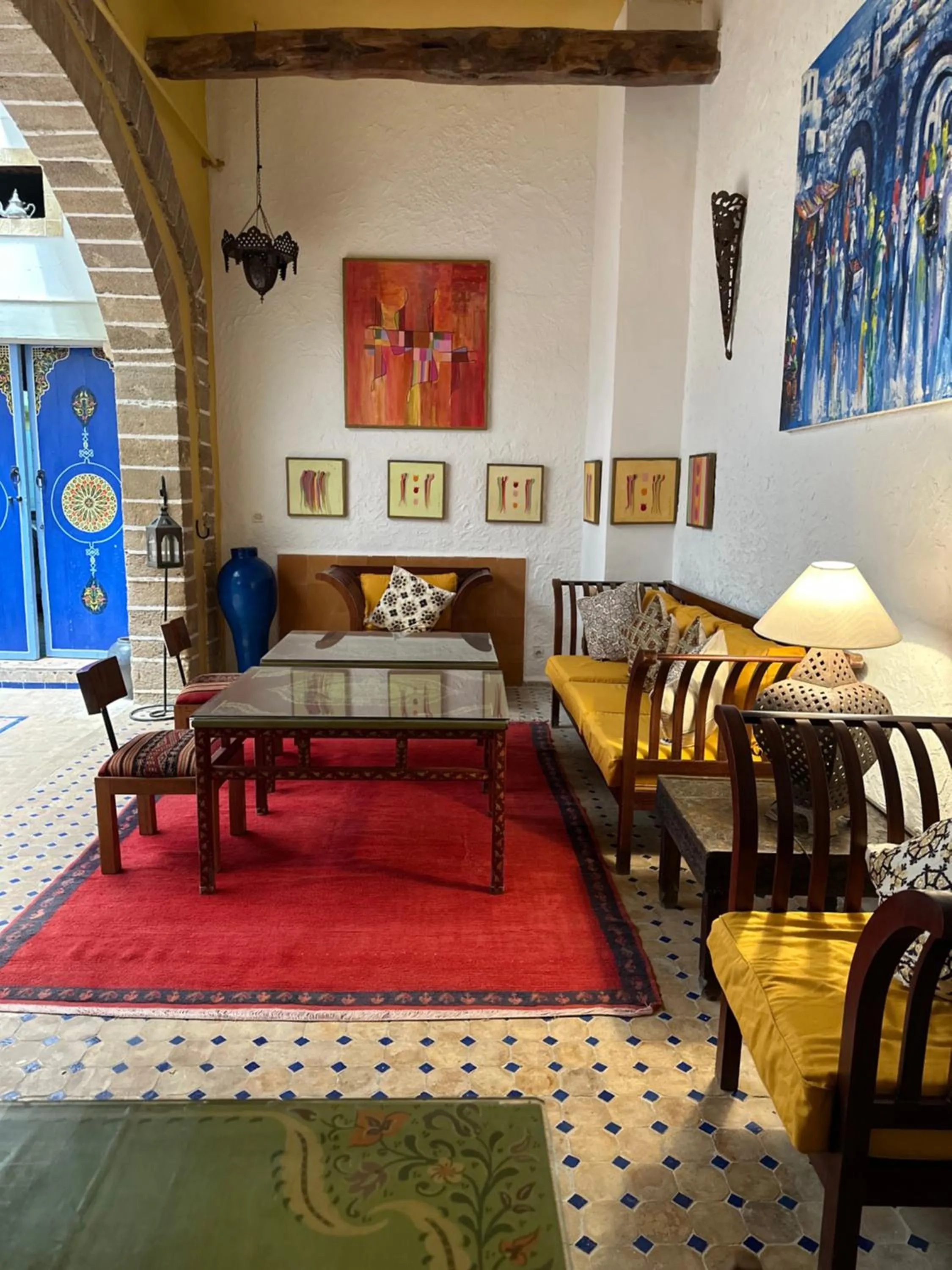Living room in Riad Al Zahia