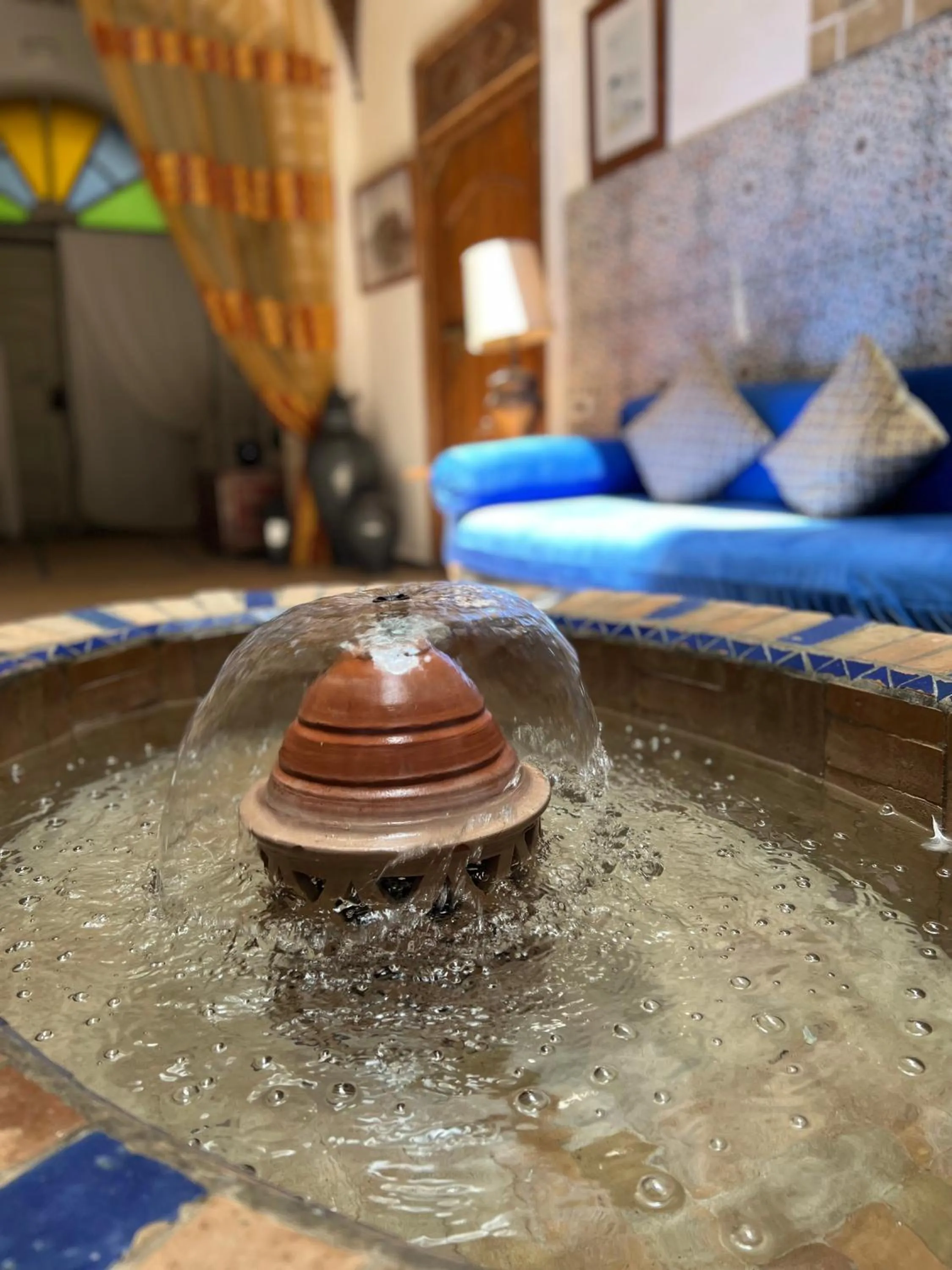 Inner courtyard view in Riad Al Zahia