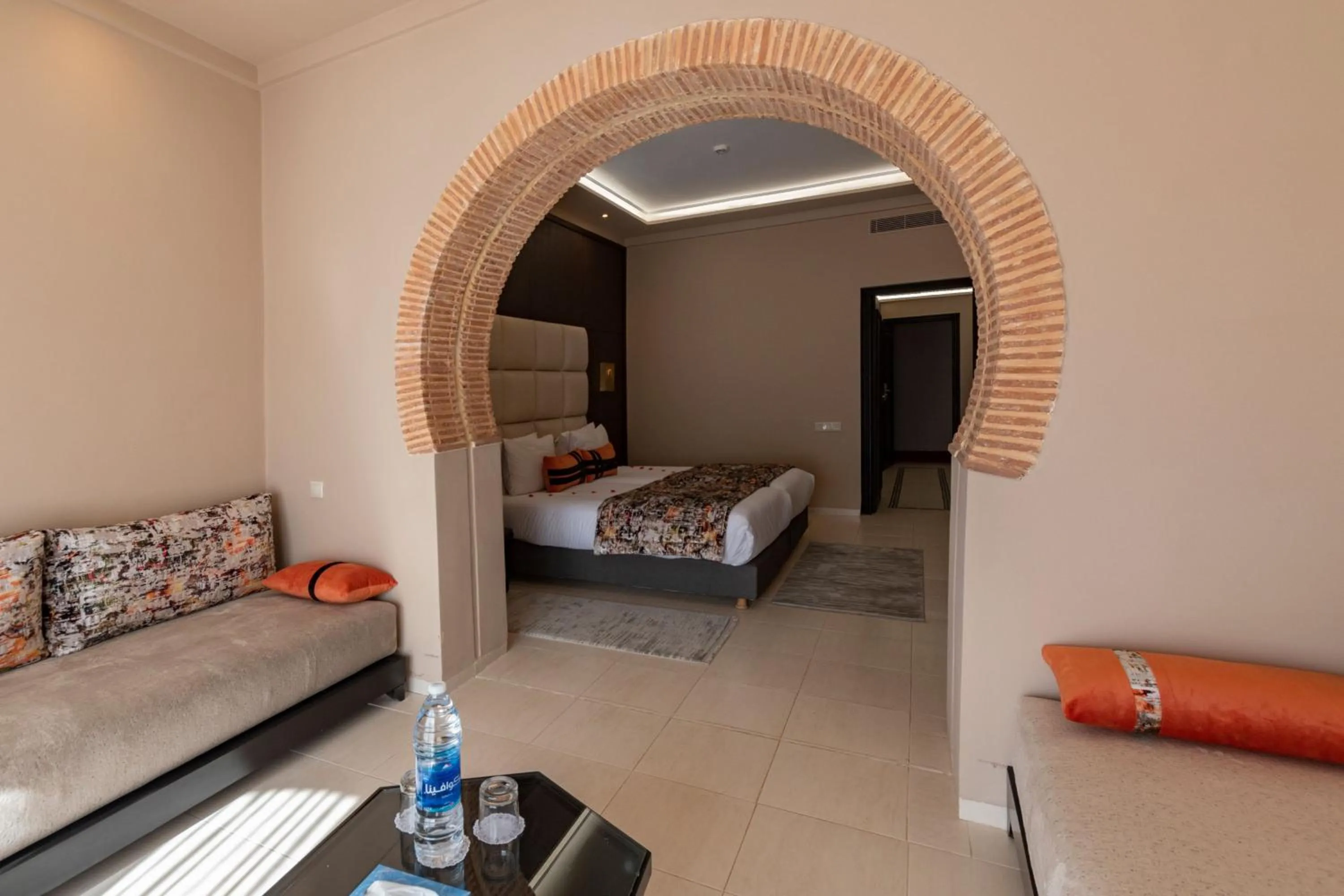 Living room, Bed in Eden Andalou Aquapark & Spa