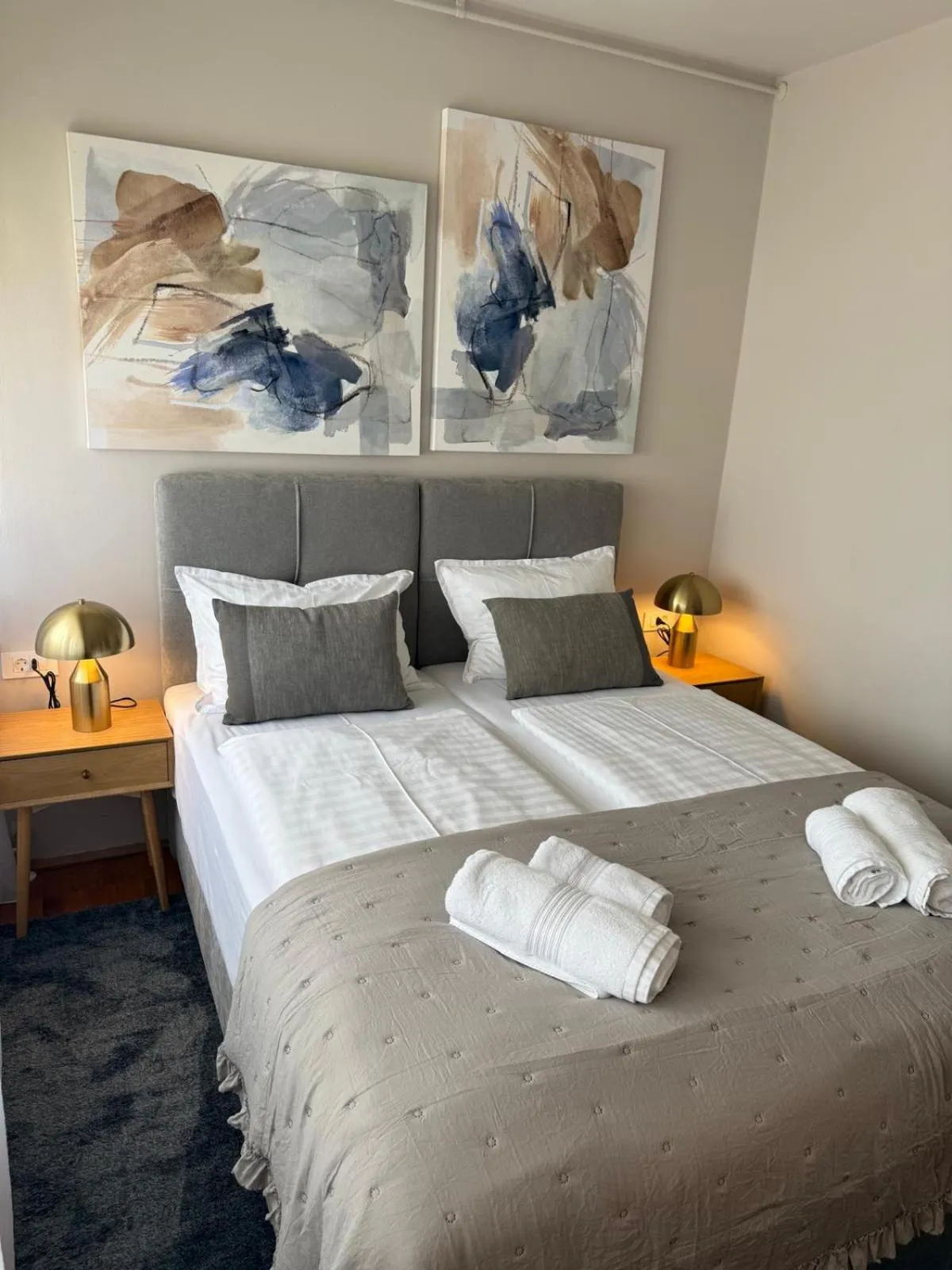 Bed in Artearia Hotel