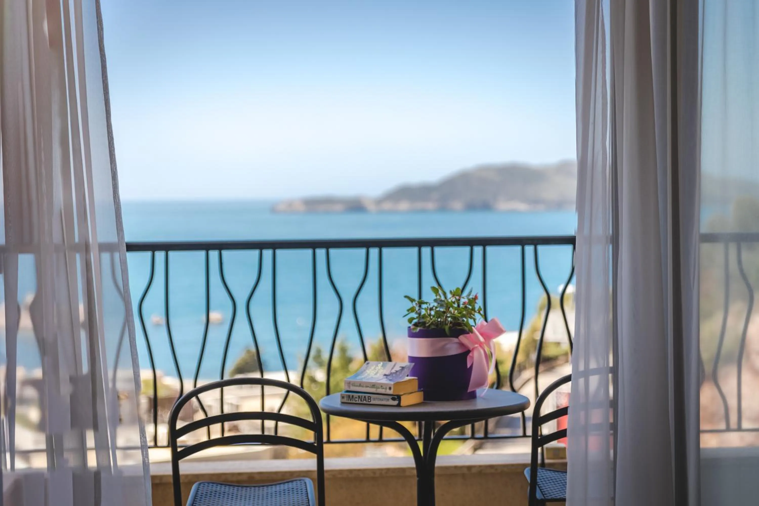 Sea view in Hotel & Apartments HEC Residence