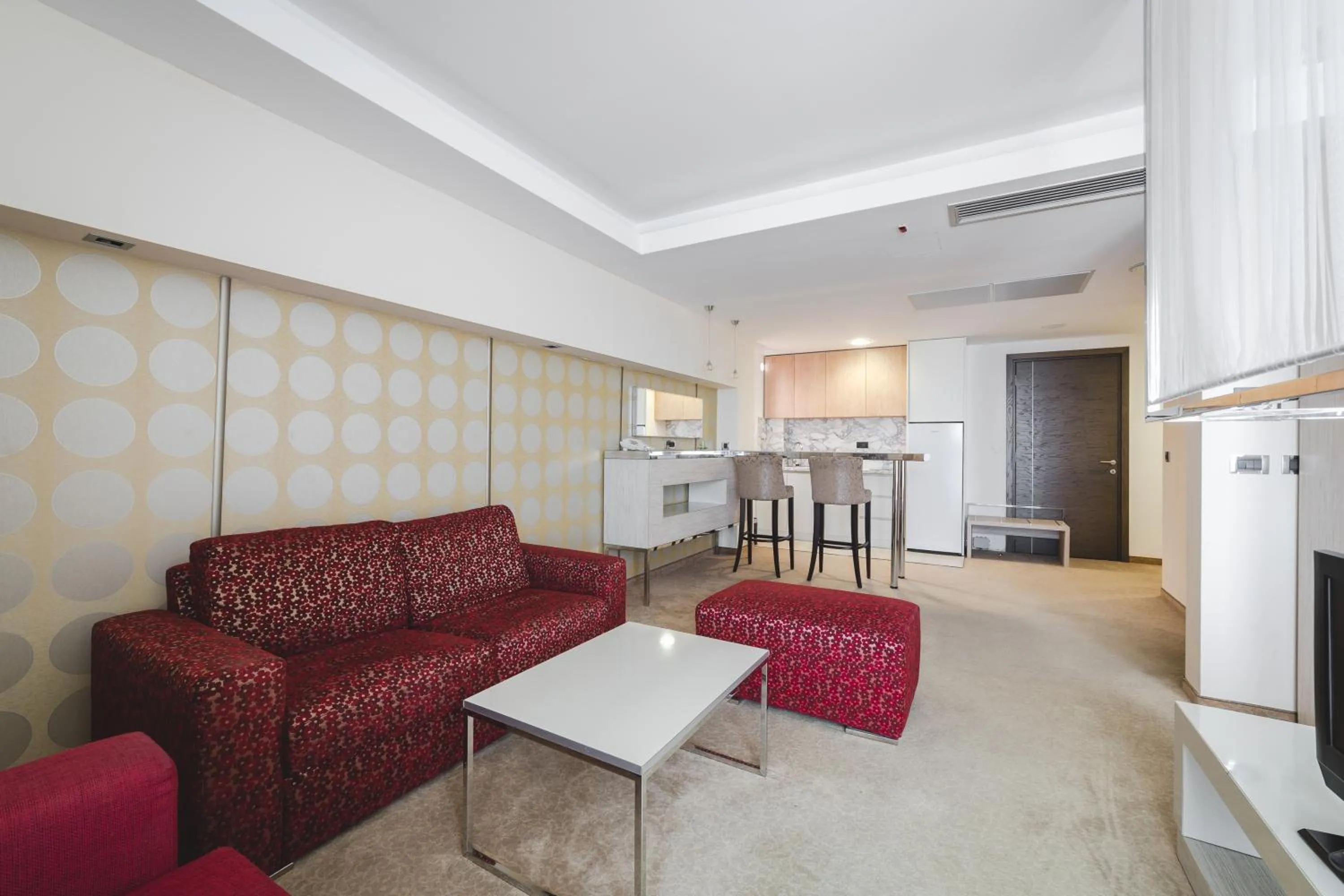 Kitchen or kitchenette in Hotel & Apartments HEC Residence