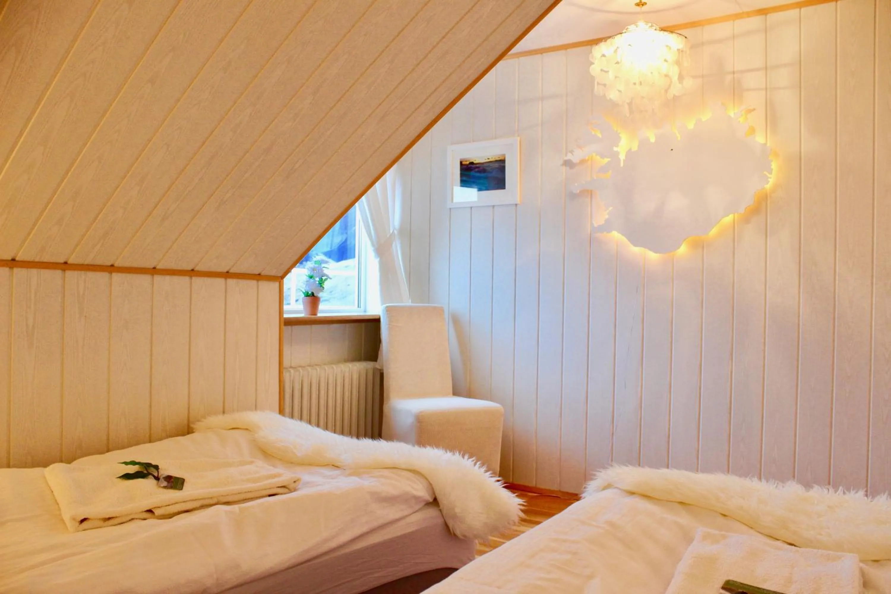 Property building, Bed in Guesthouse Árný