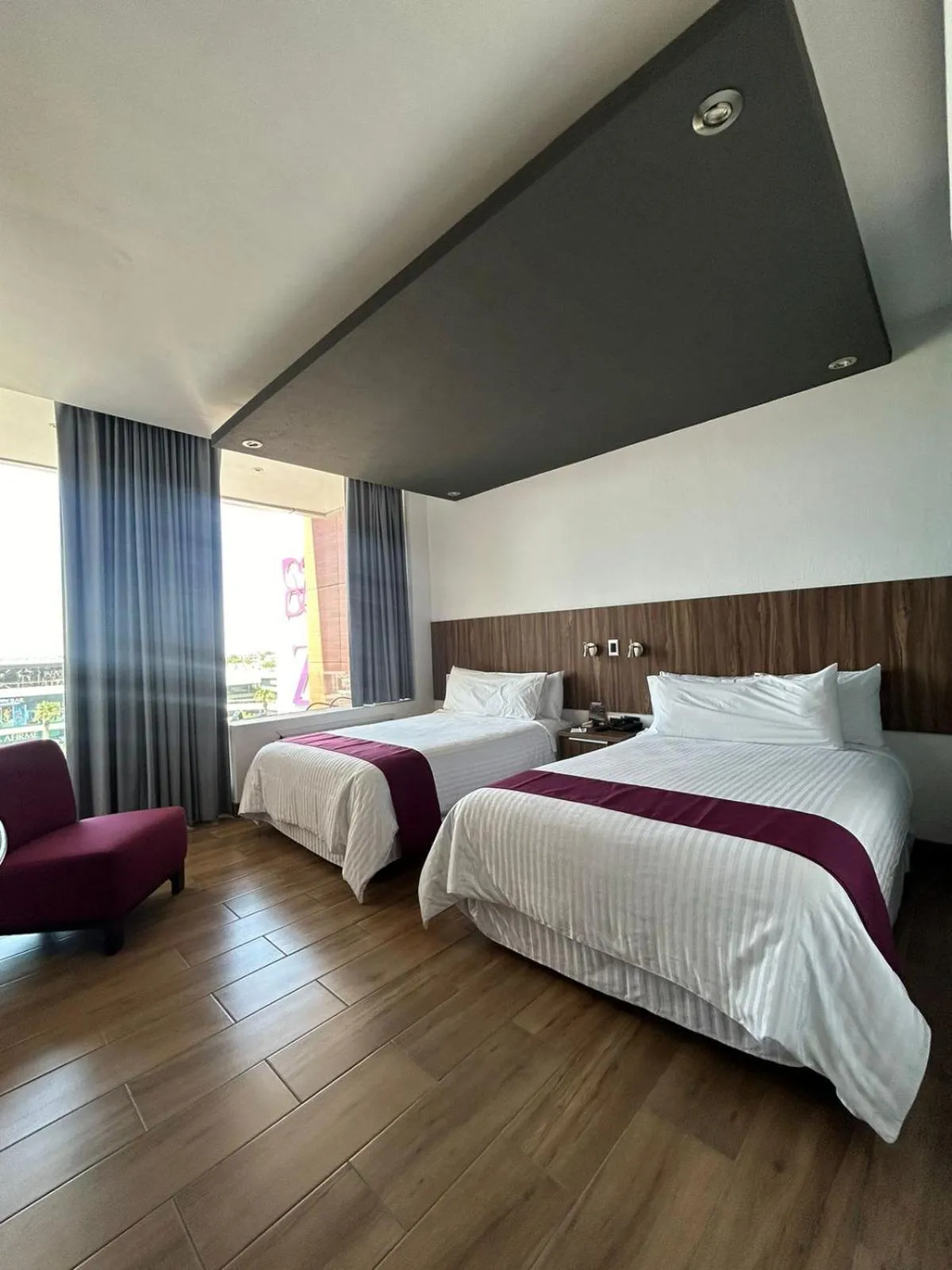 Bed in Zújmú Business Boutique Hotel