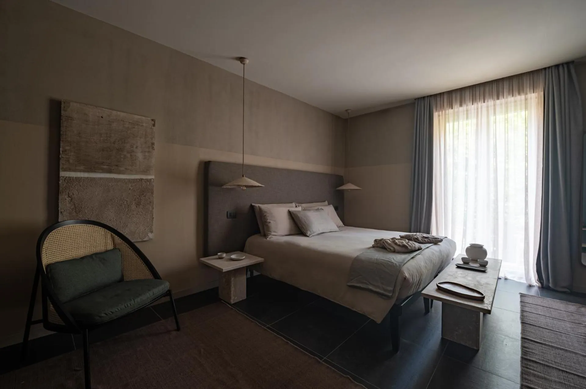 Bed in The Sanctuary Urban Retreat