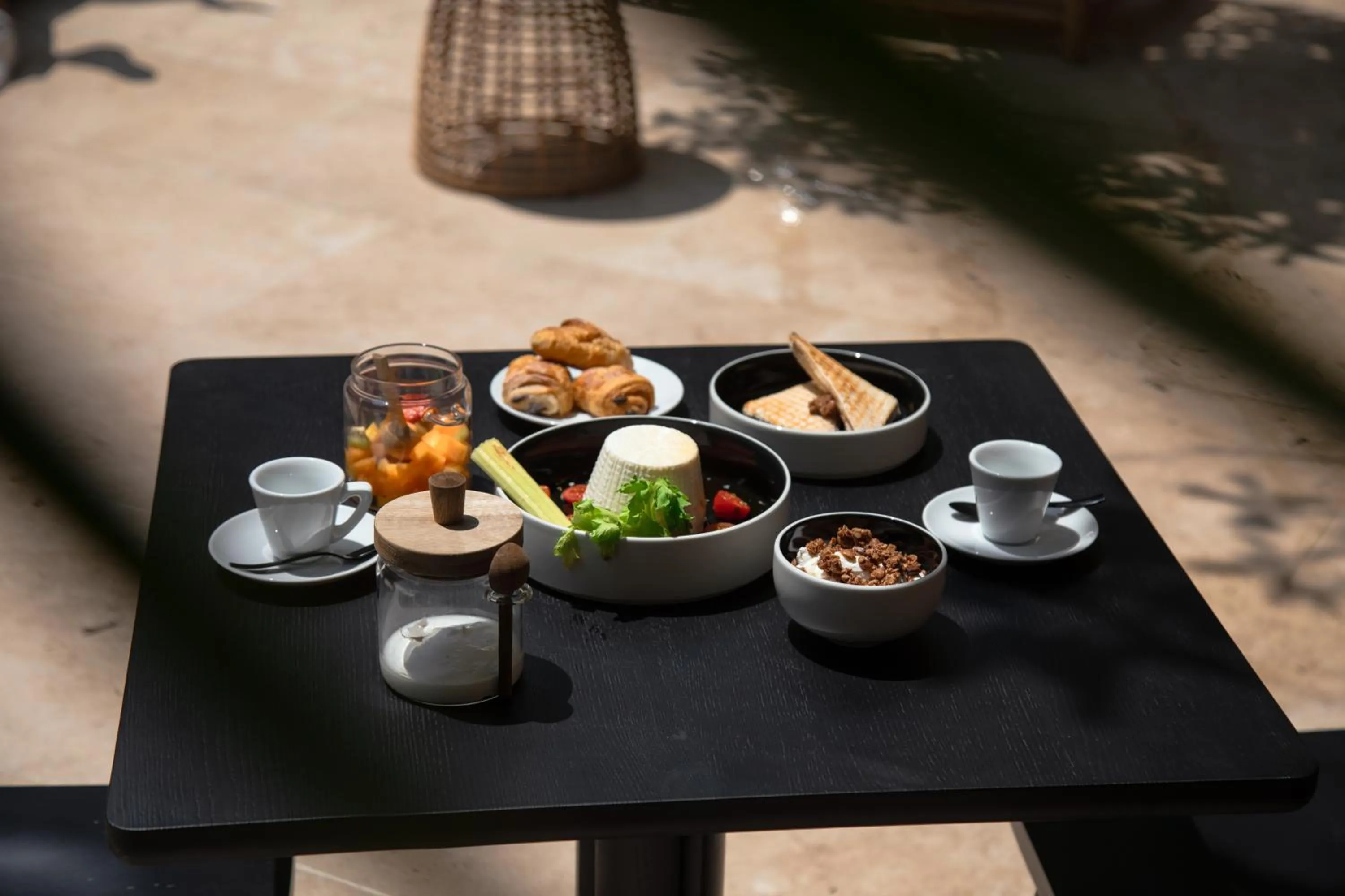 Breakfast in The Sanctuary Urban Retreat