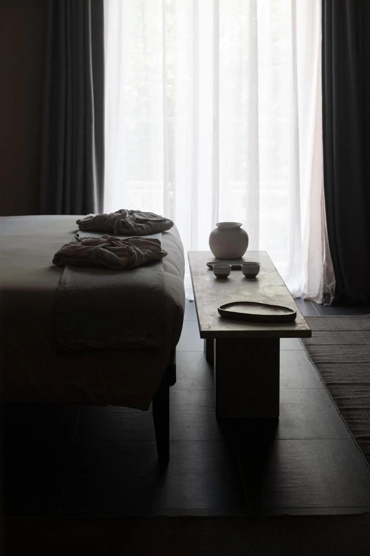 Bed in The Sanctuary Urban Retreat