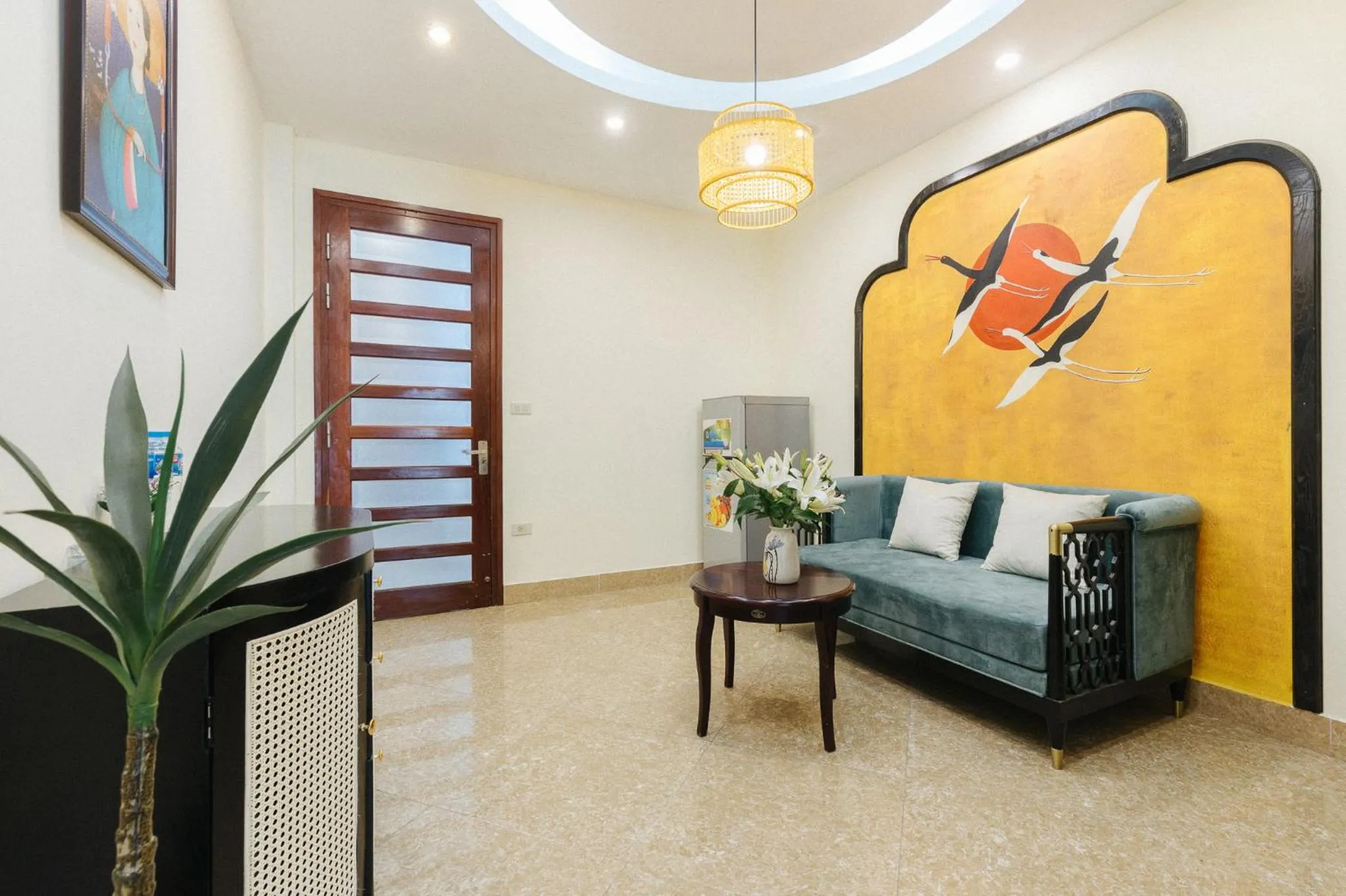 Living room in Sun Clover Boutique Hotel