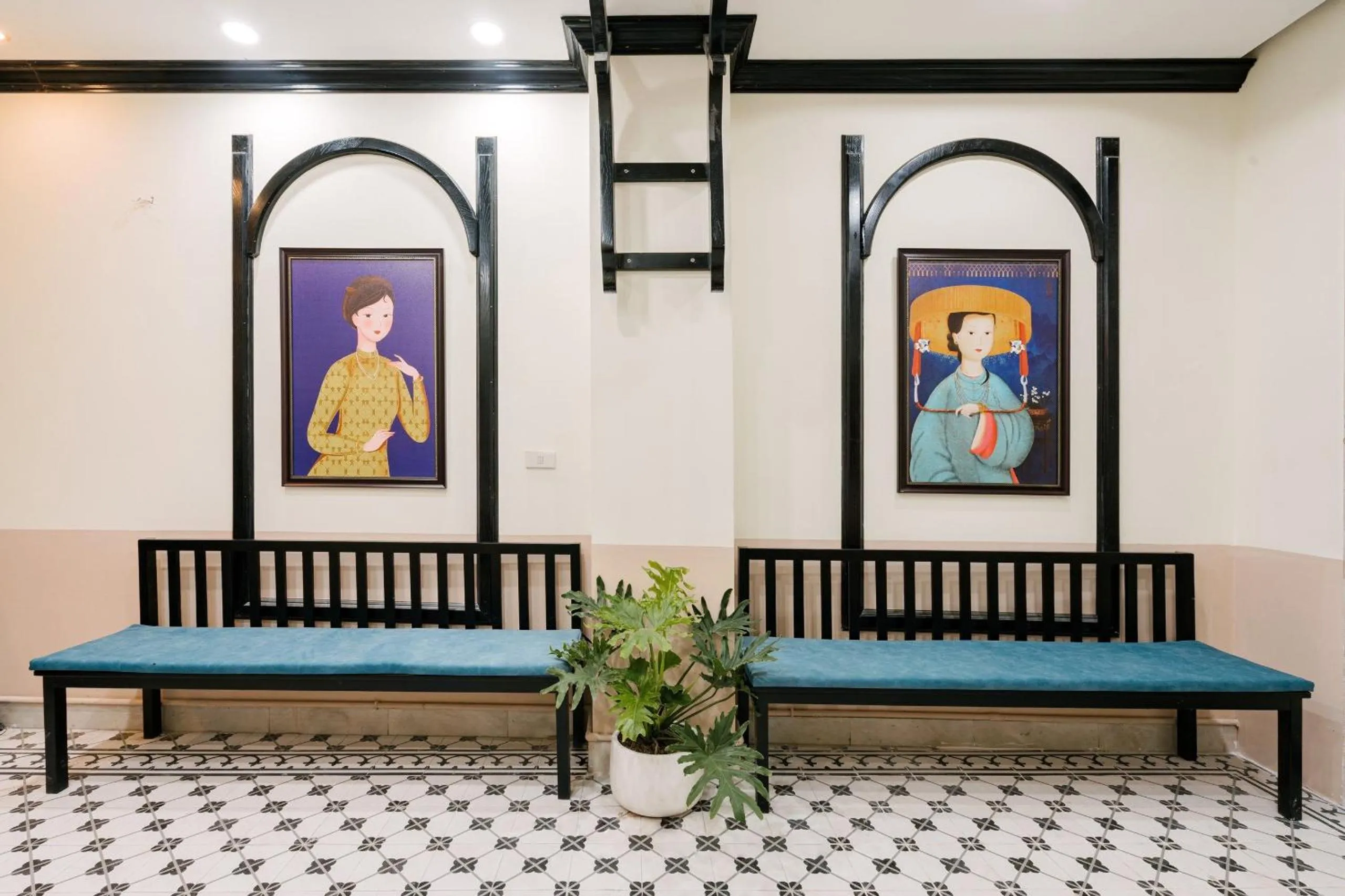 Lobby or reception in Sun Clover Boutique Hotel