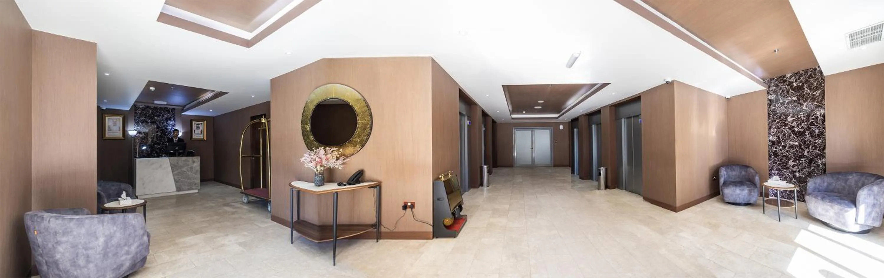 Lobby or reception in Riggae Tower Hotel