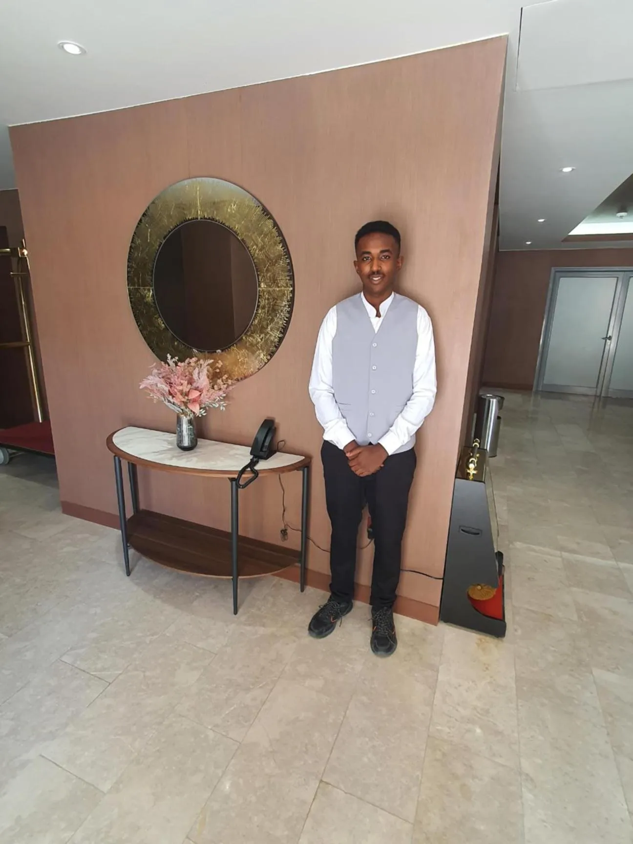 People in Riggae Tower Hotel