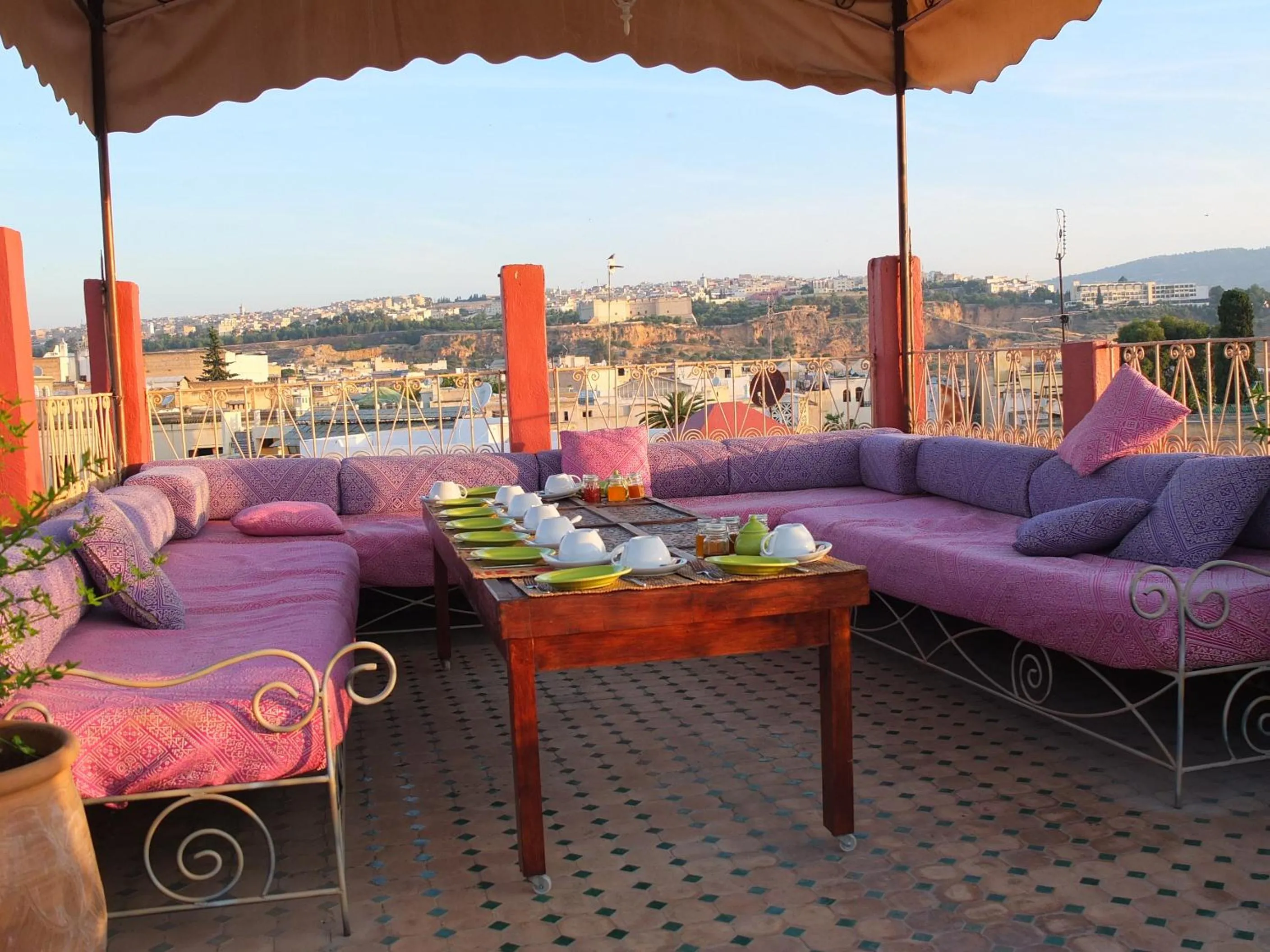 Patio in Riad La Clé De Fès