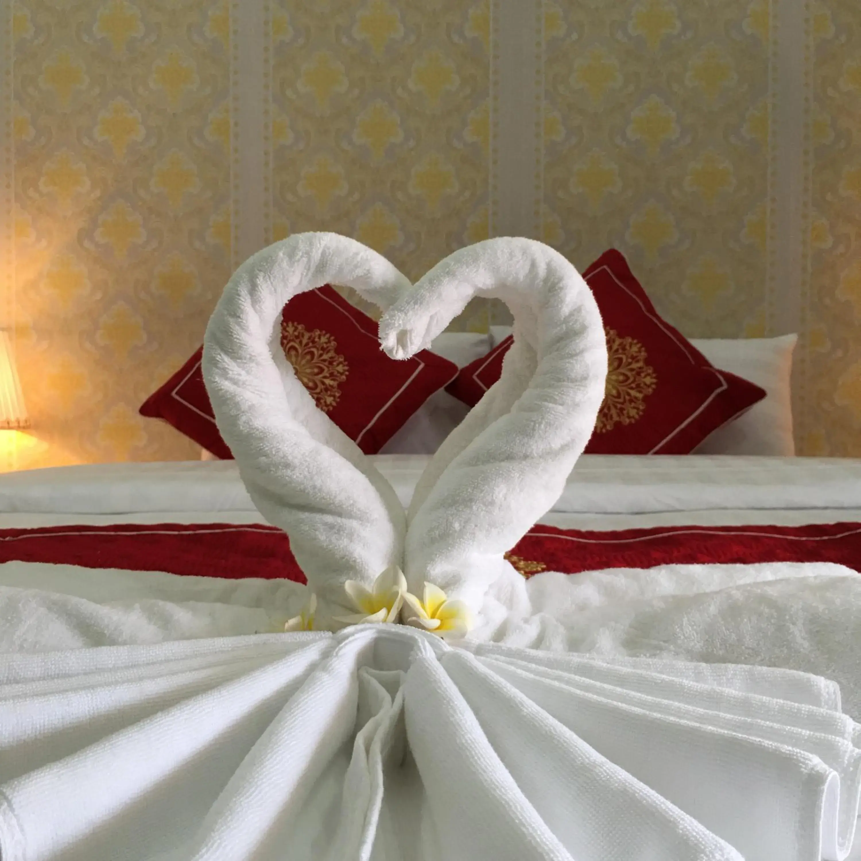 Deluxe Double Room with Balcony in Le KhounSok Boutique Hotel Deluxe Double Room with Balcony in Le KhounSok Boutique Hotel