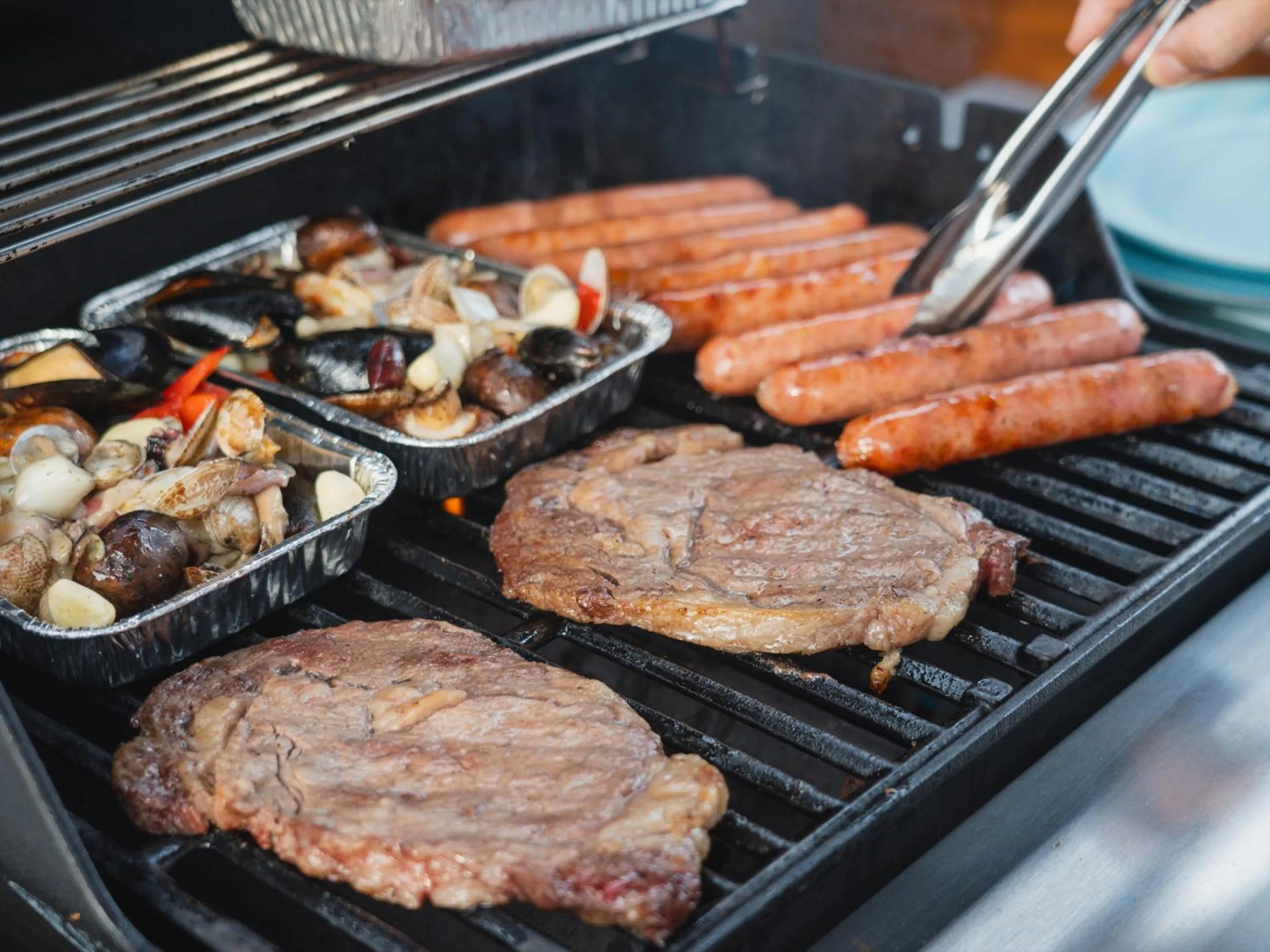 BBQ facilities in Seage Torami Coastside