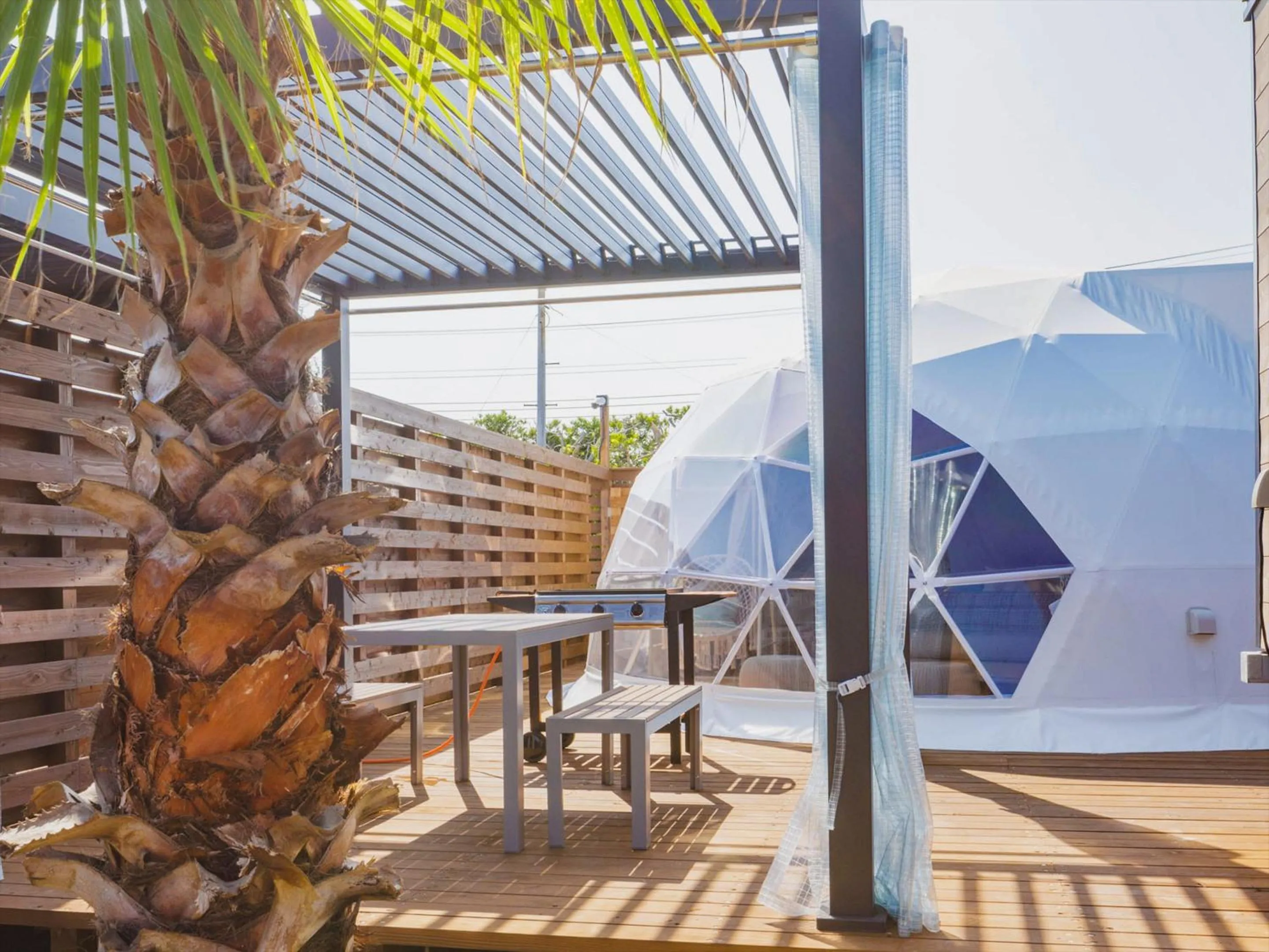 BBQ facilities in Seage Torami Coastside