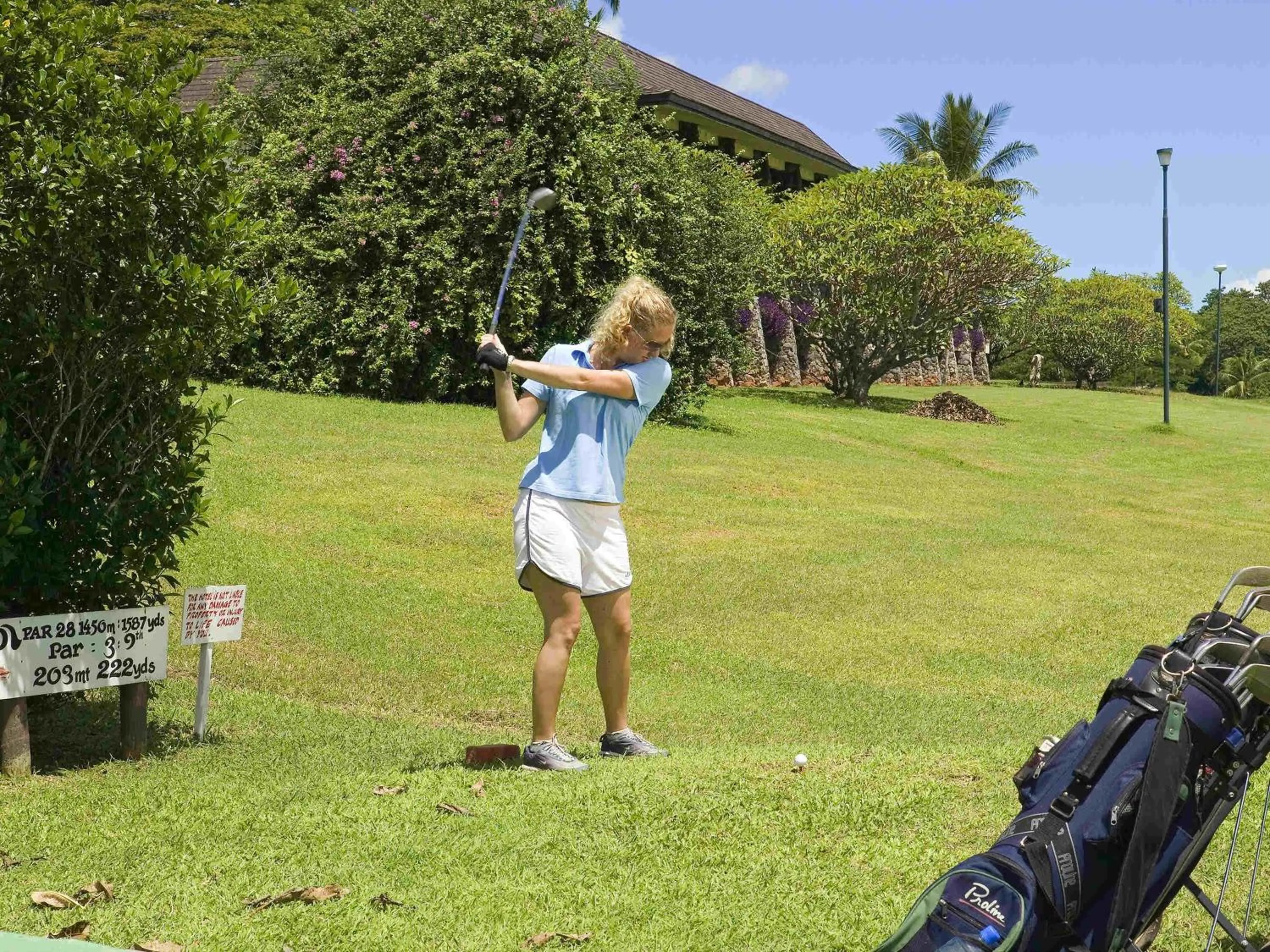 Golfcourse in Novotel Nadi