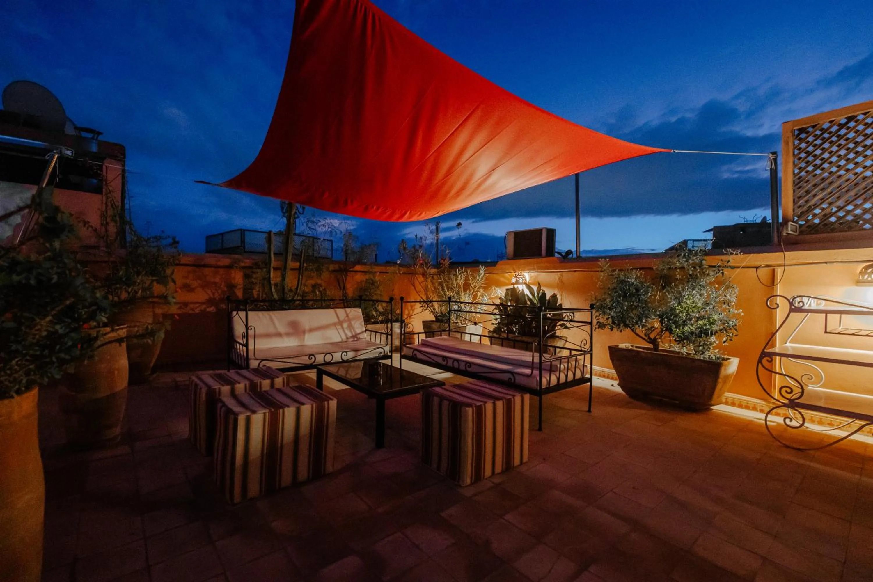 Lounge or bar in Riad Alwane