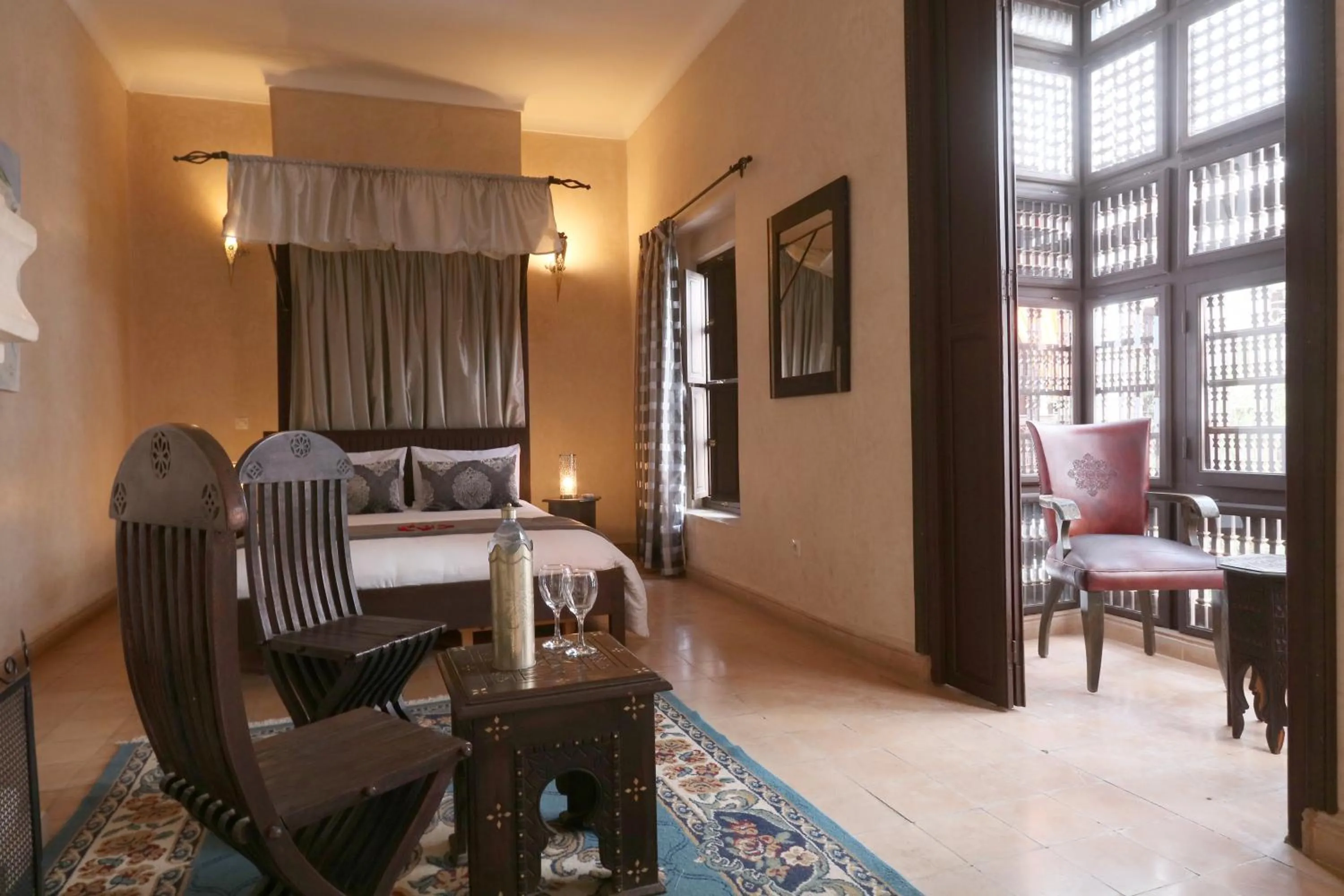 Balcony/Terrace in Riad Alwane