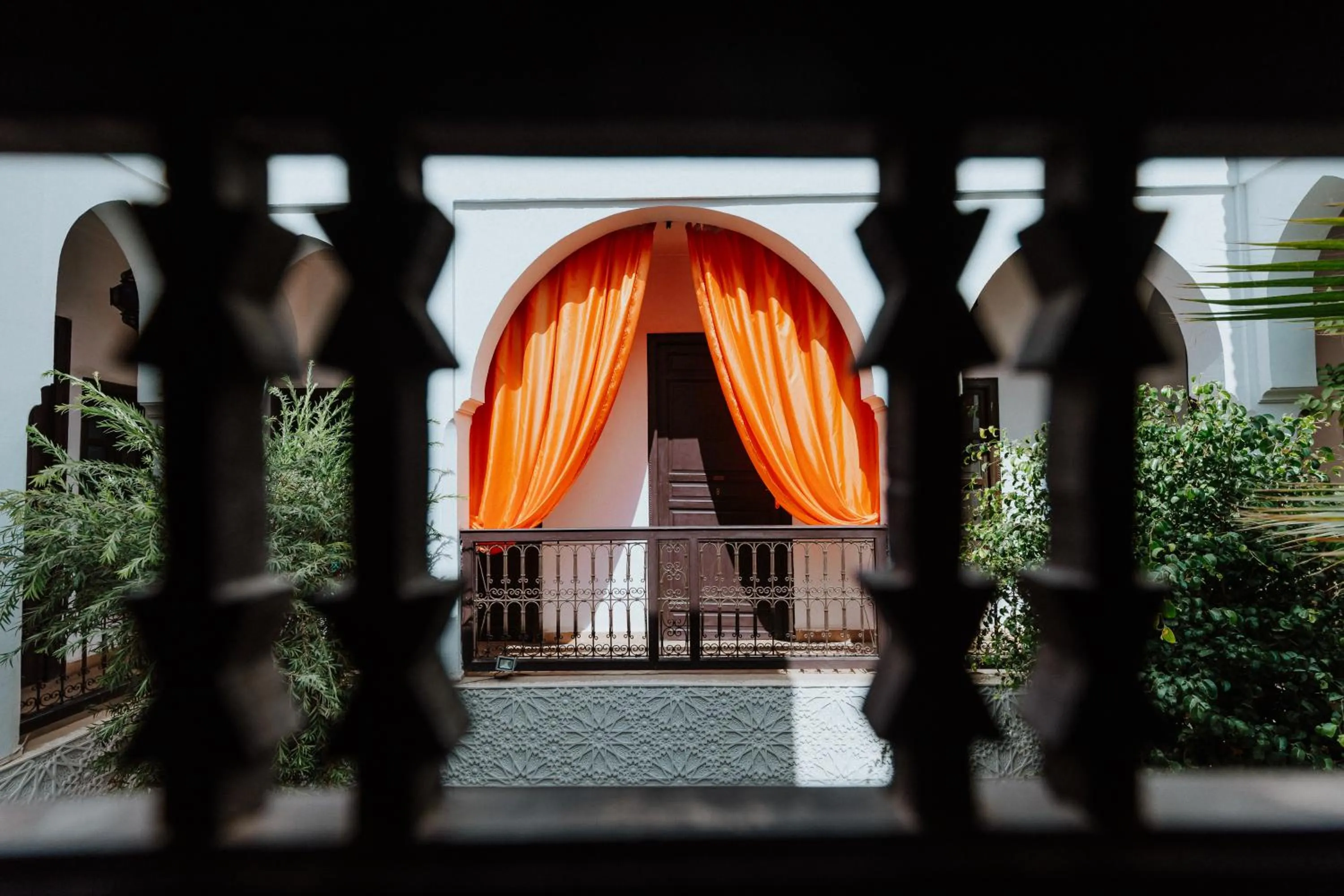 Decorative detail in Riad Alwane