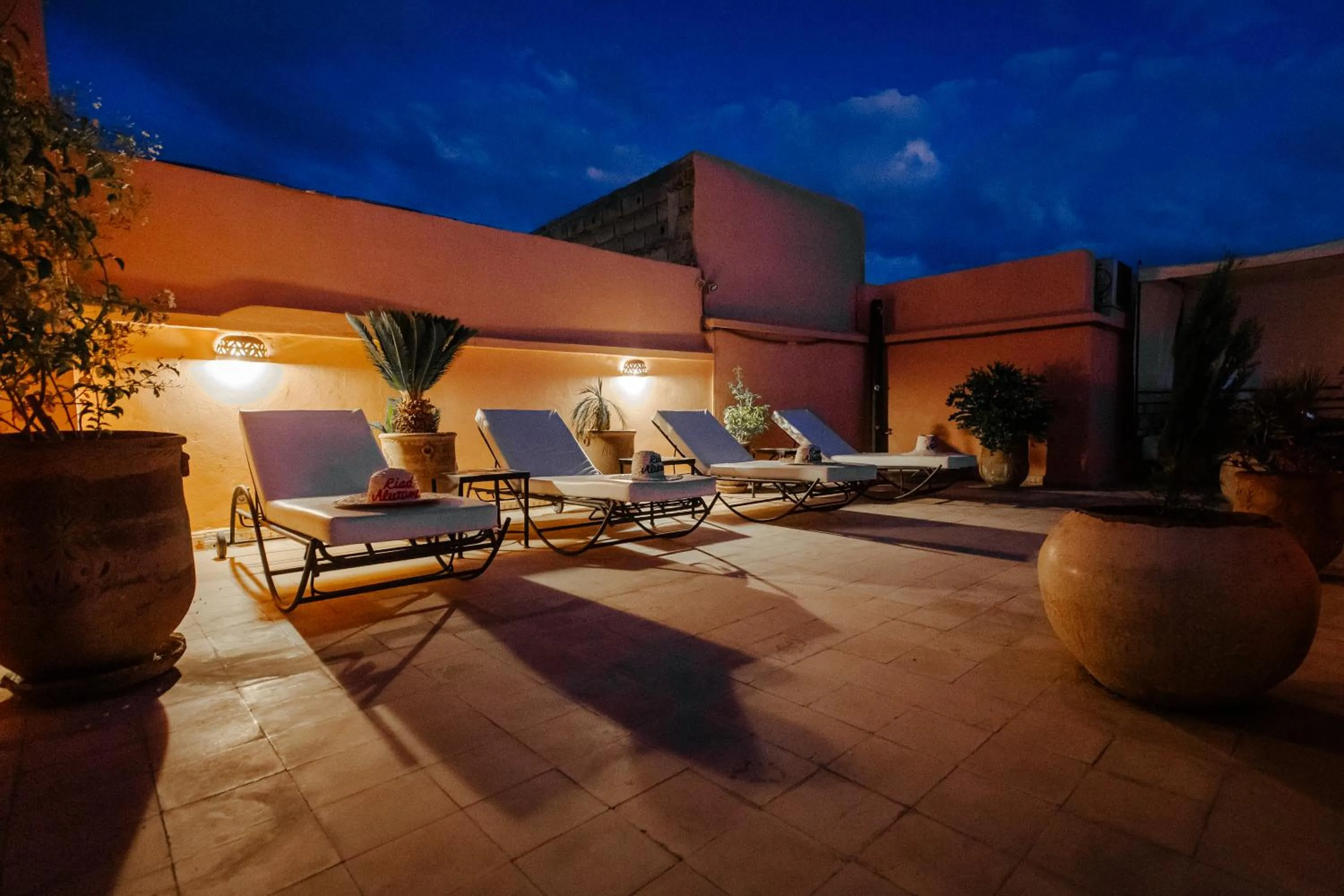 Solarium in Riad Alwane