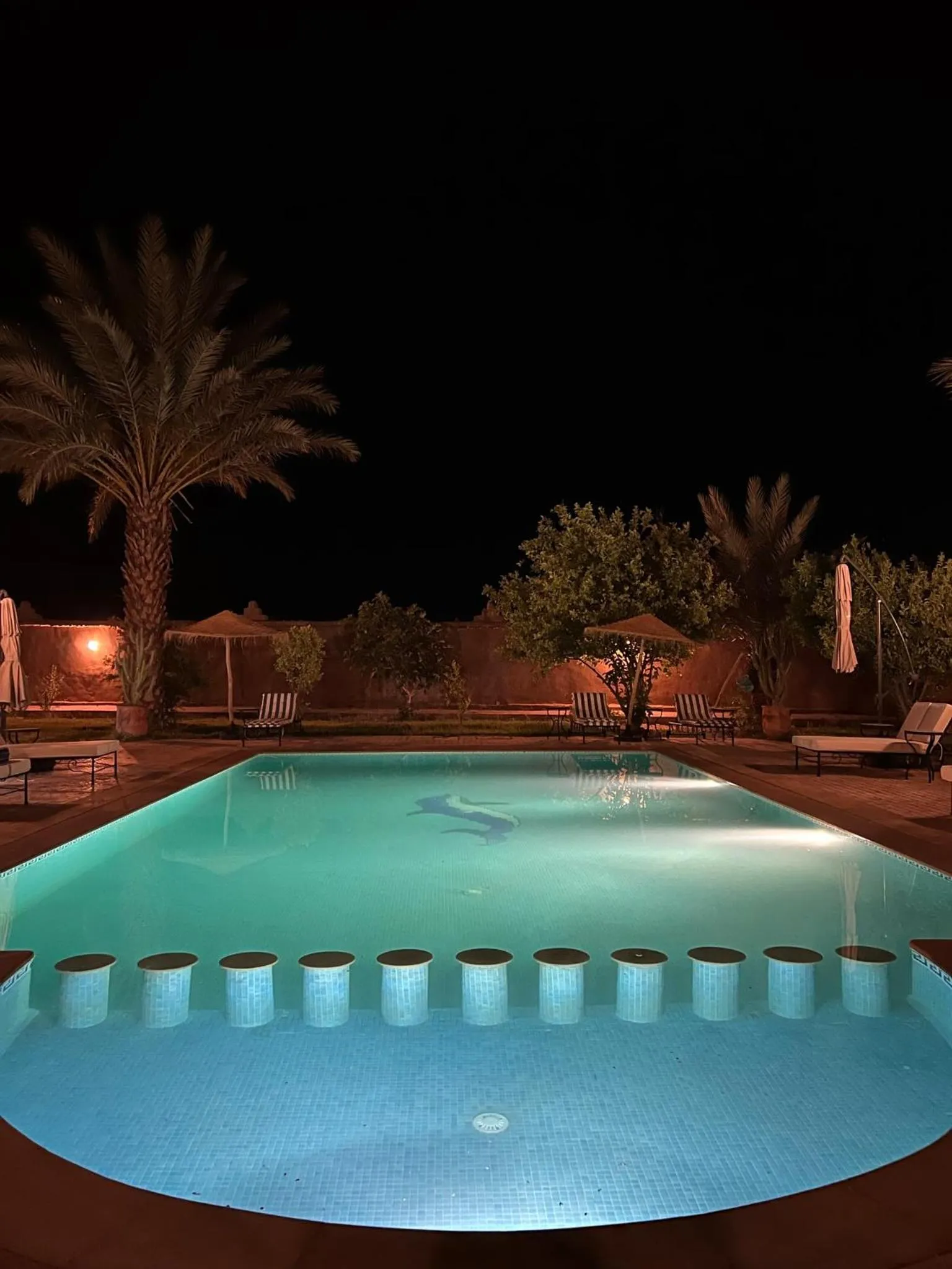 Night in Kasbah des cyprès