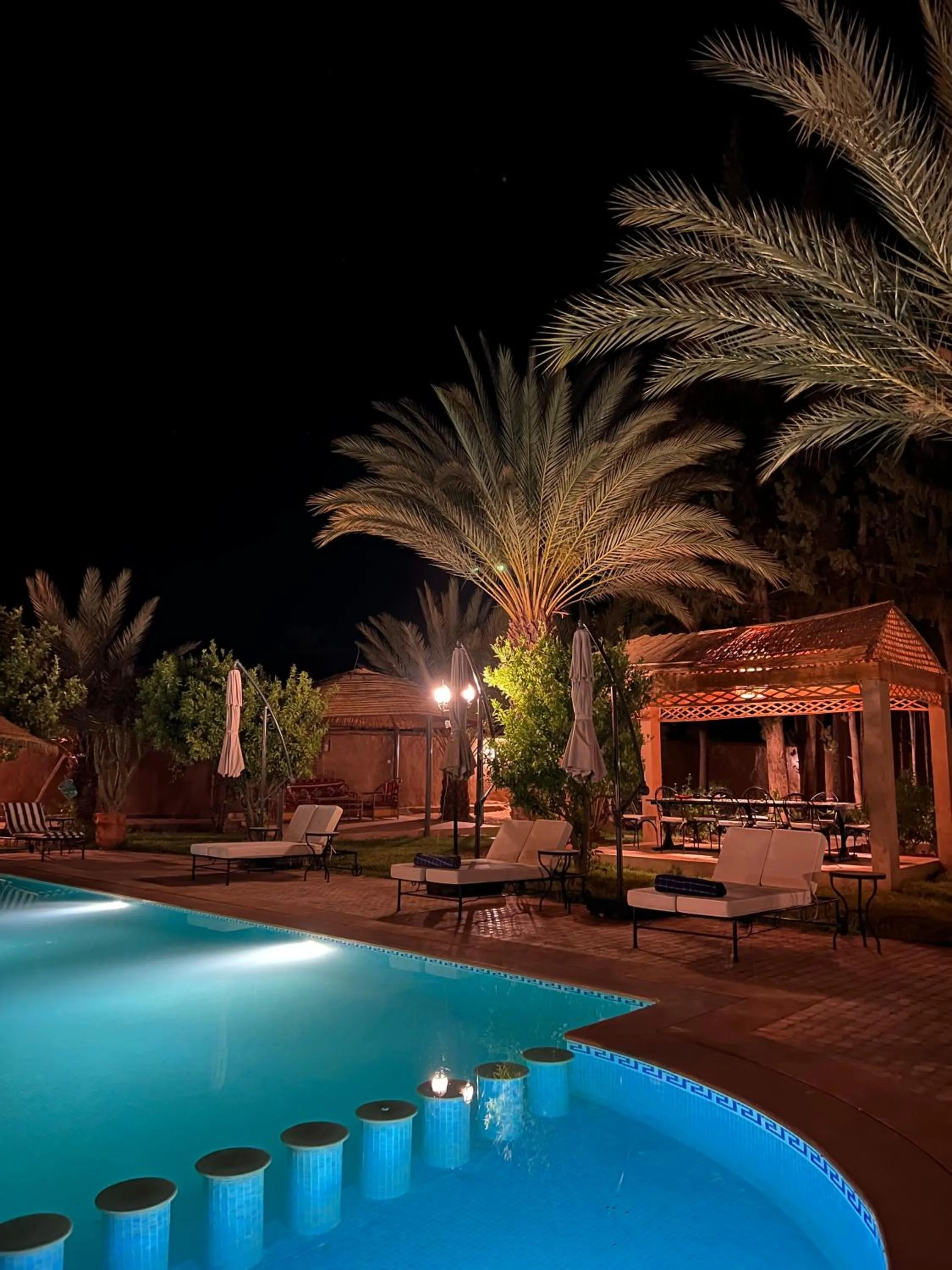 Night in Kasbah des cyprès