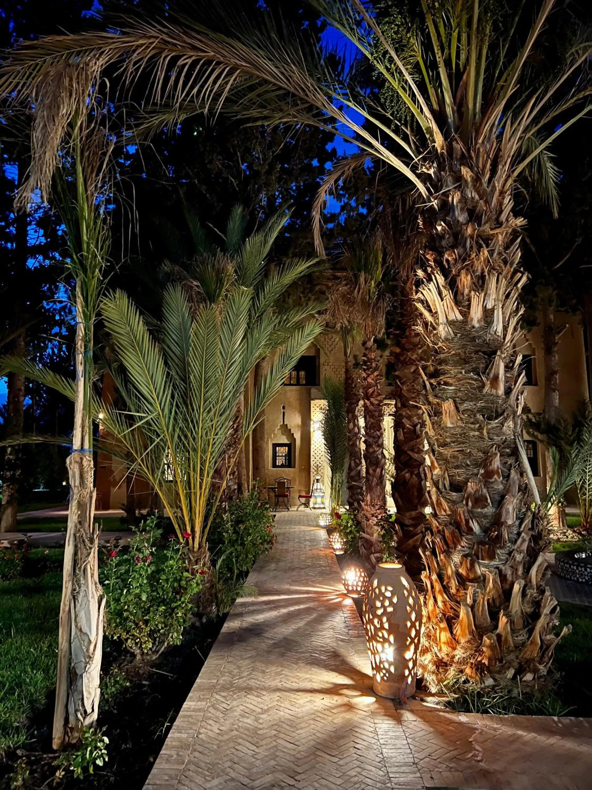 Night in Kasbah des cyprès