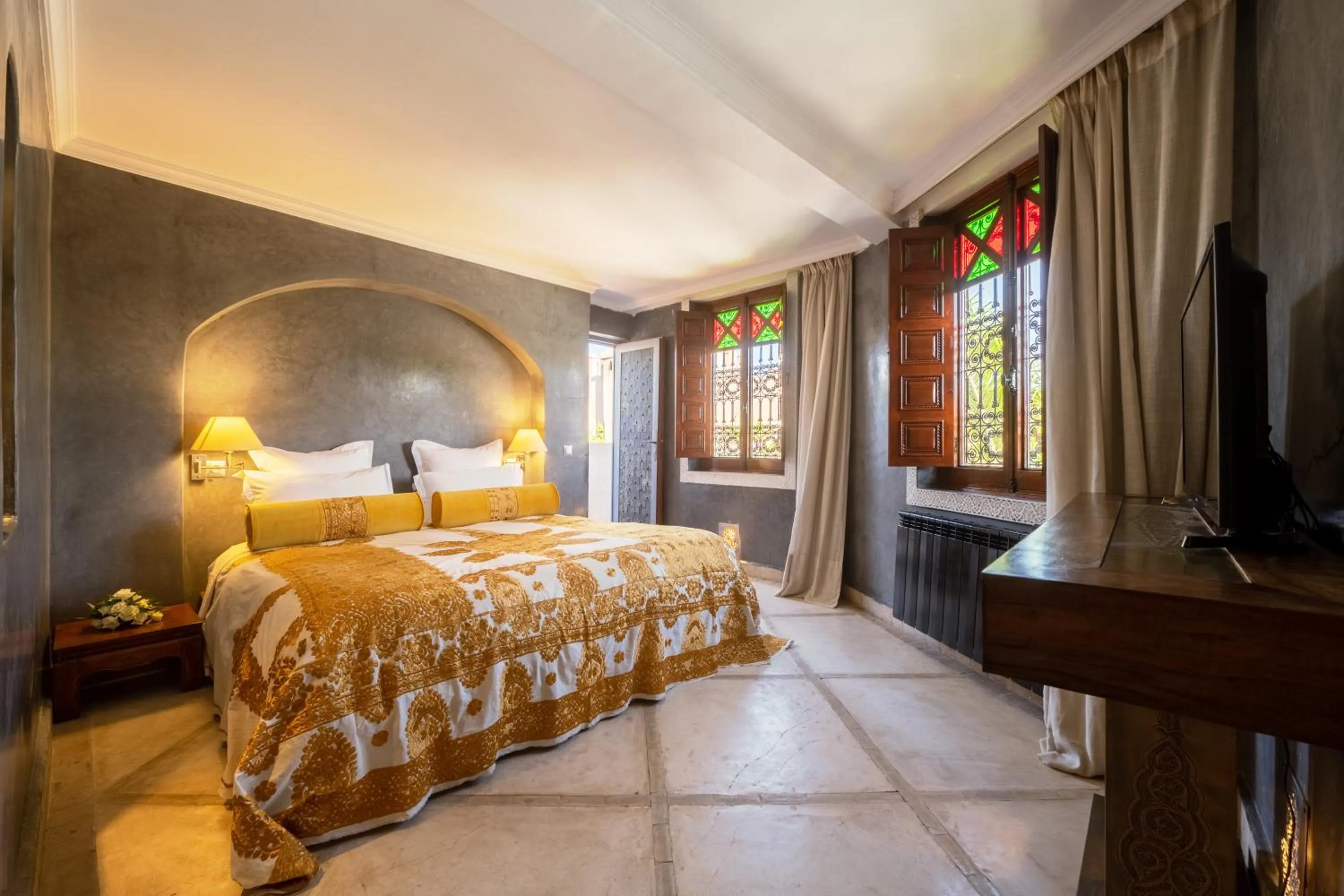 Photo of the whole room, Bed in Riad Alma