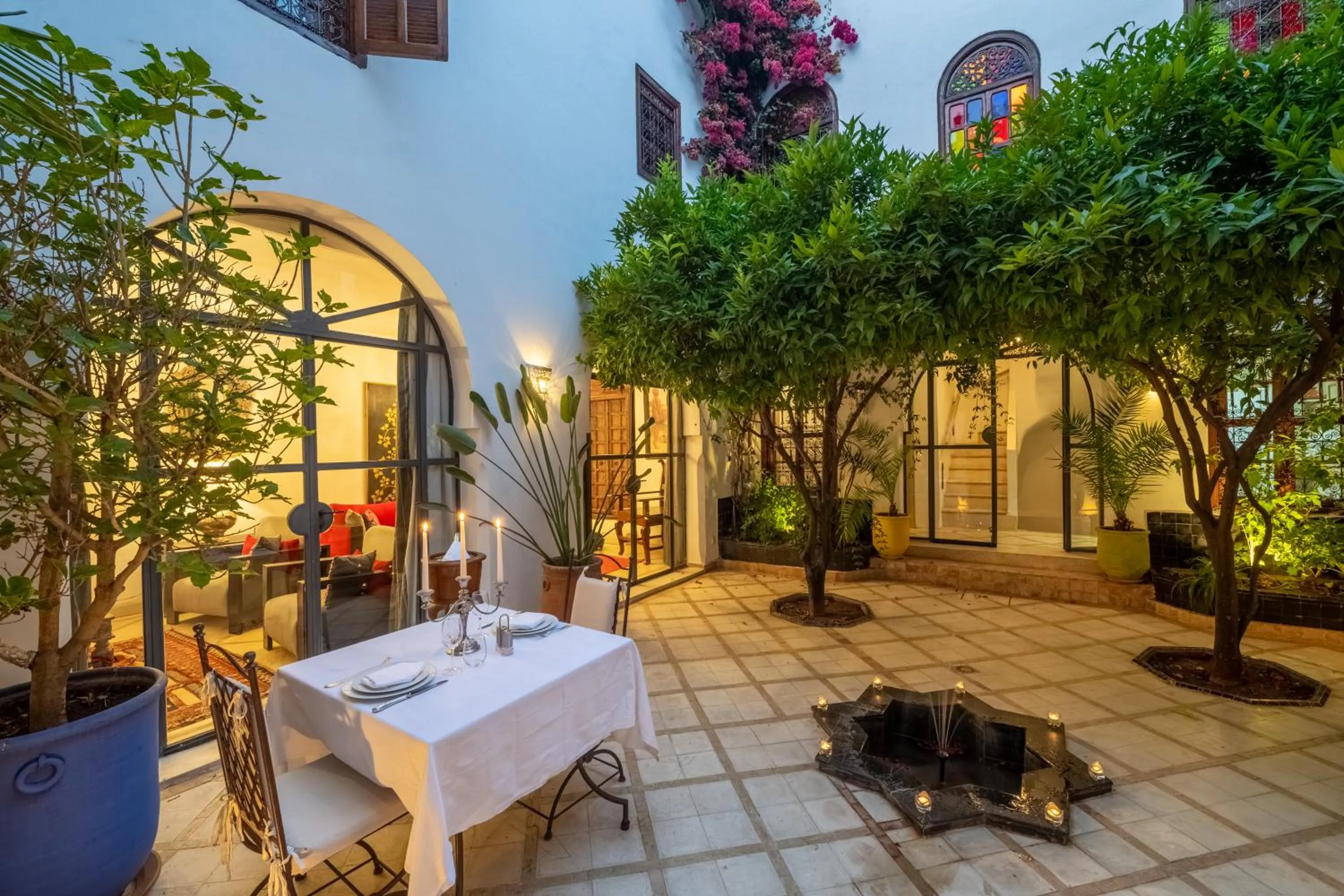 Patio in Riad Alma