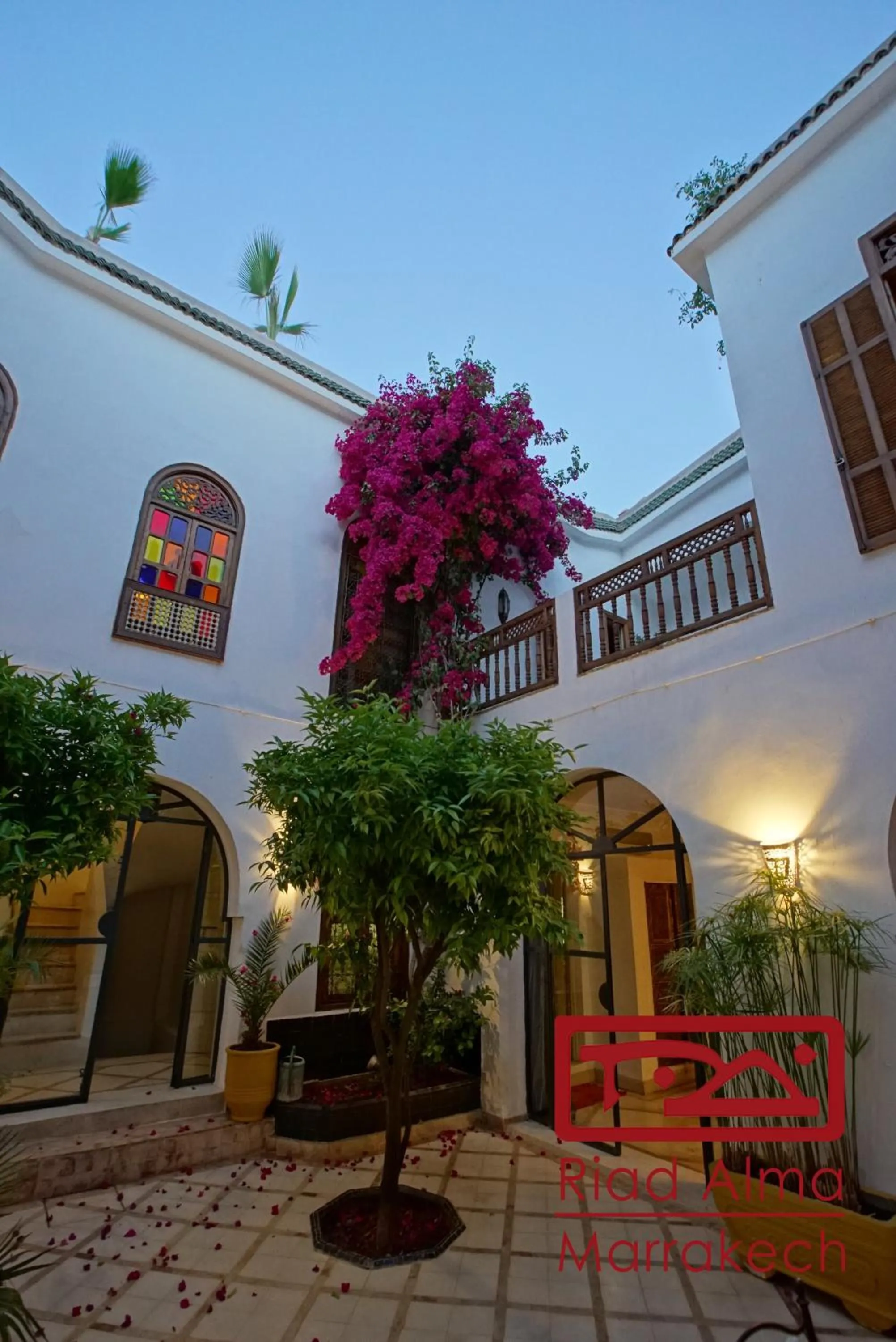 Patio in Riad Alma