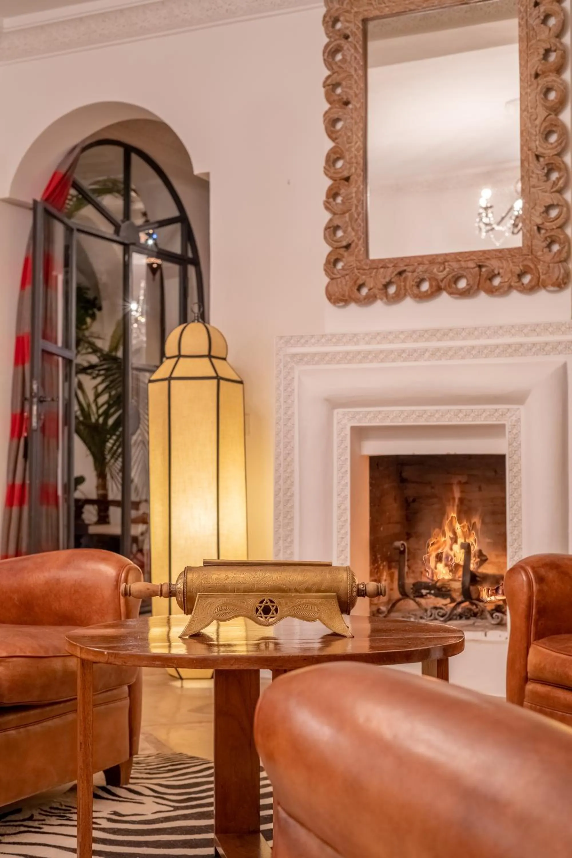 Seating area in Riad Alma