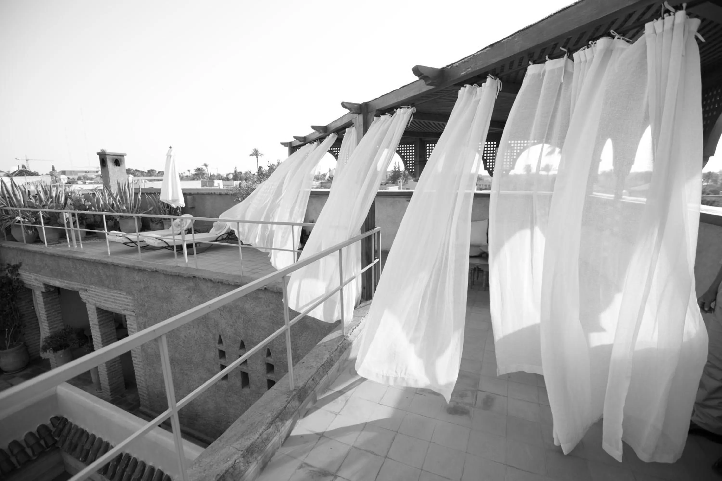 Balcony/Terrace in Riad Altair