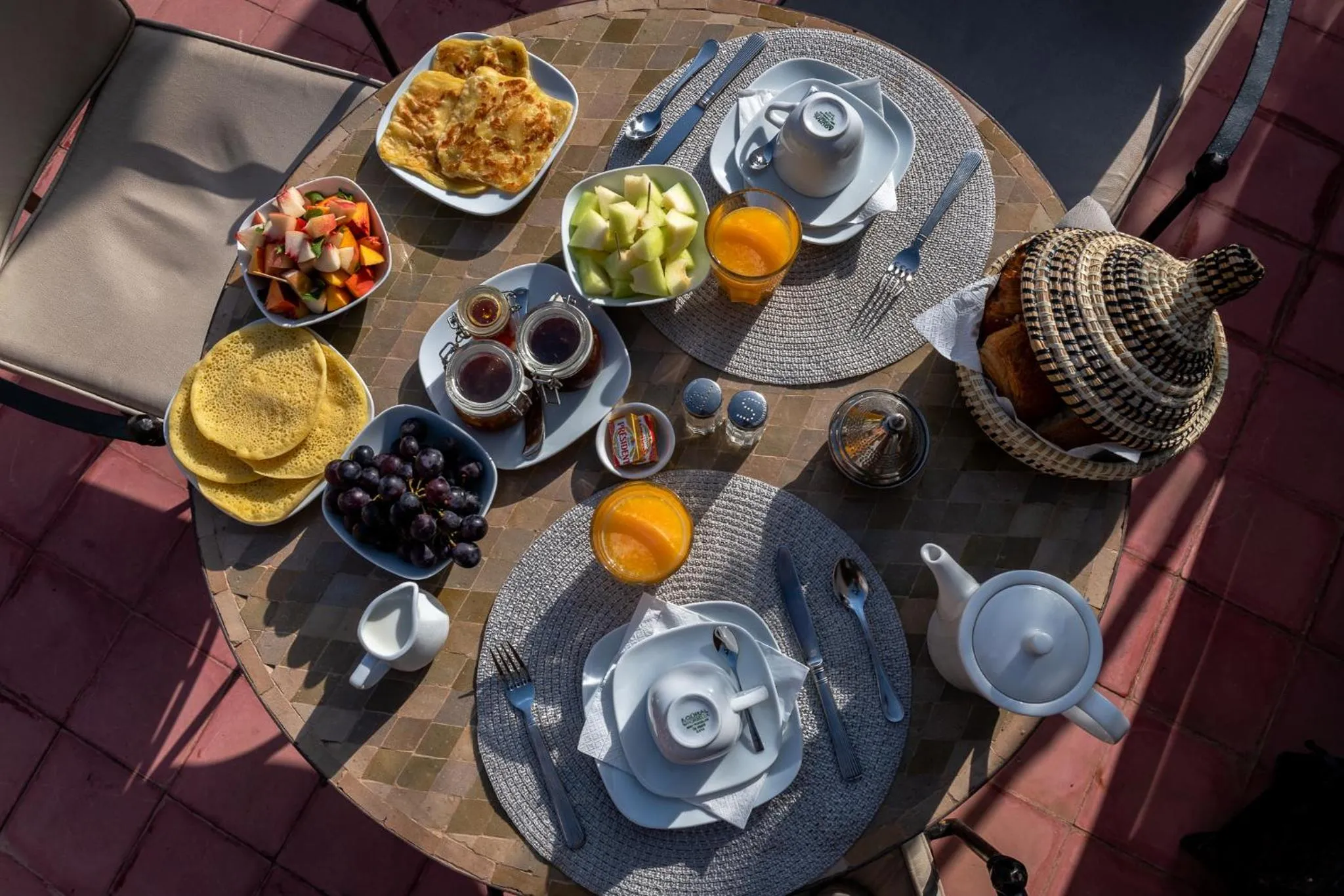 Breakfast in Riad Altair