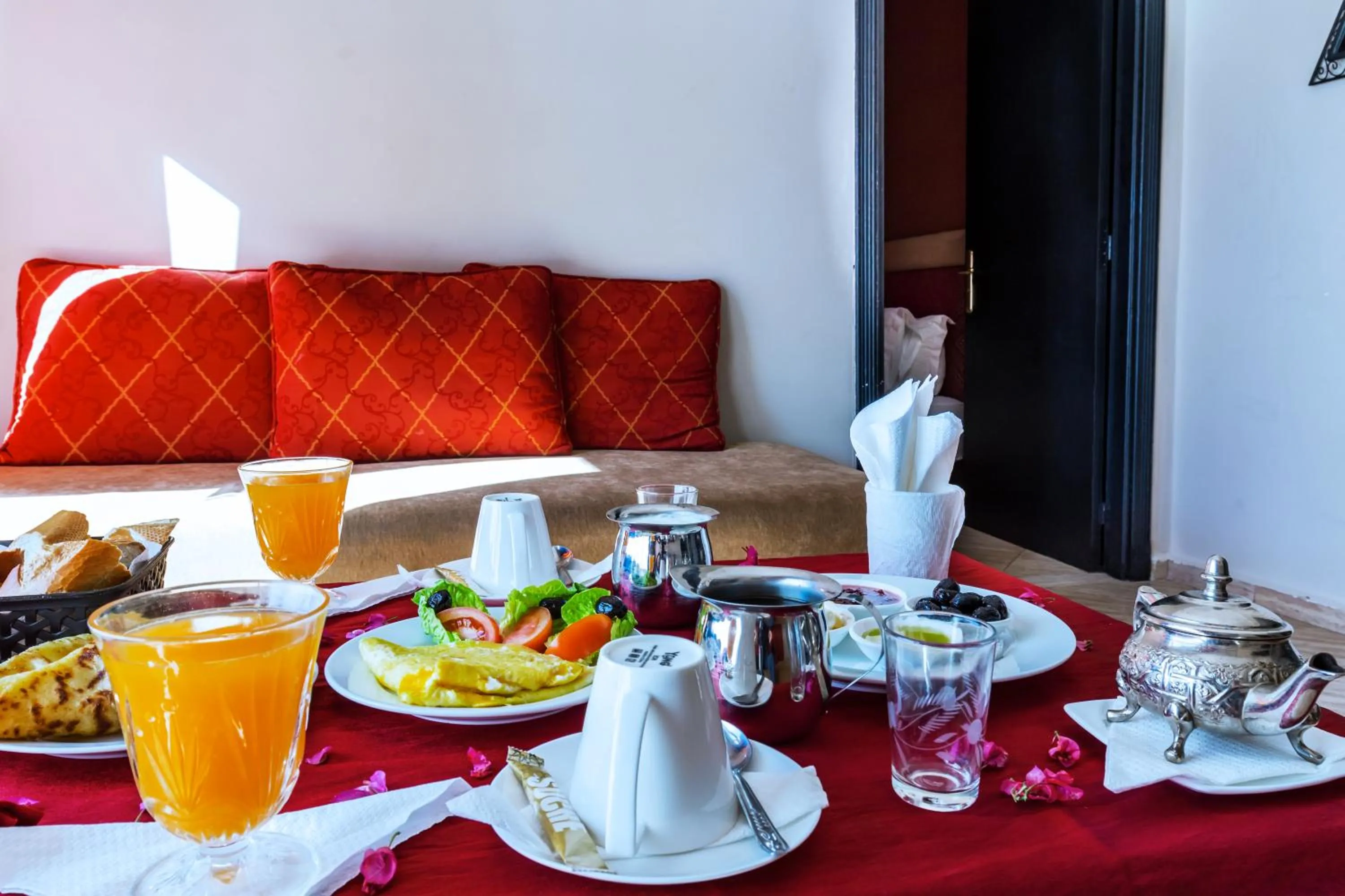 Continental breakfast in Agyad Maroc Appart-Hotel