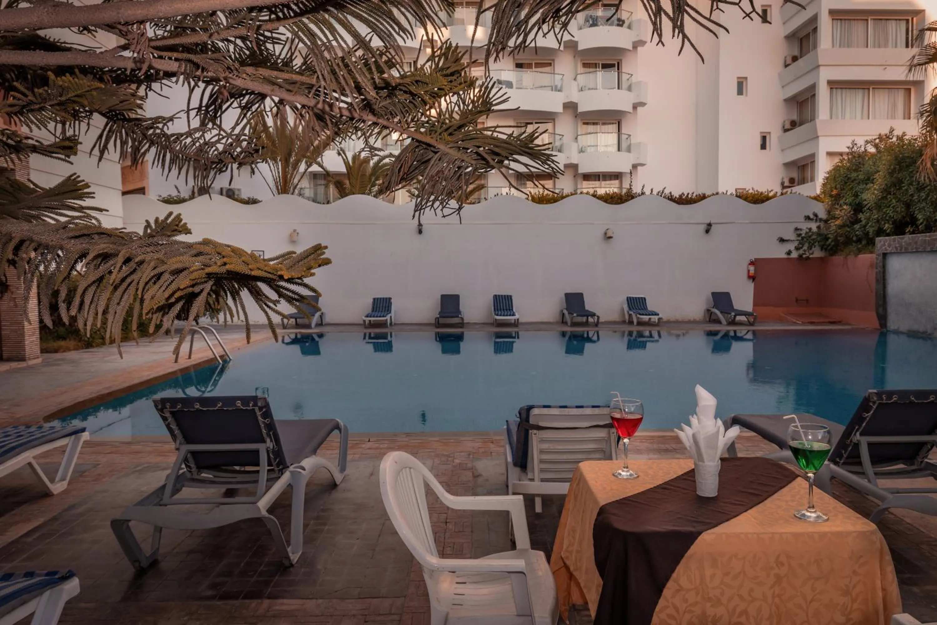 Swimming pool in Agyad Maroc Appart-Hotel