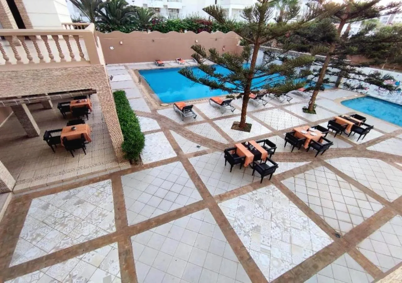 Pool view in Agyad Maroc Appart-Hotel