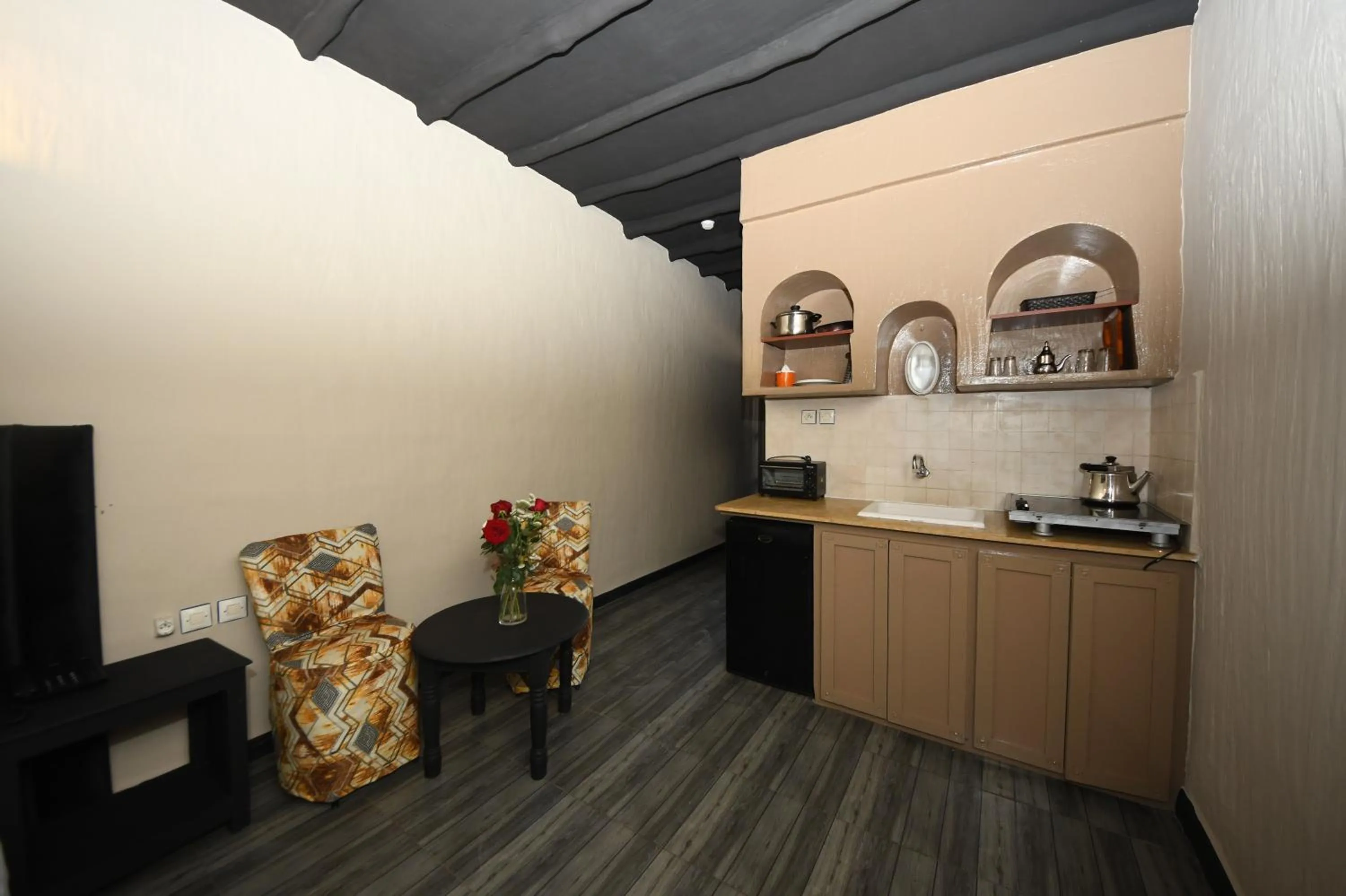 Kitchen or kitchenette in Agyad Maroc Appart-Hotel