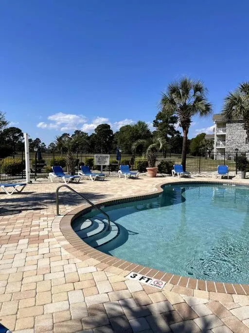 Swimming pool in GolfView Villa/Center of MB/BEST View/End Unit