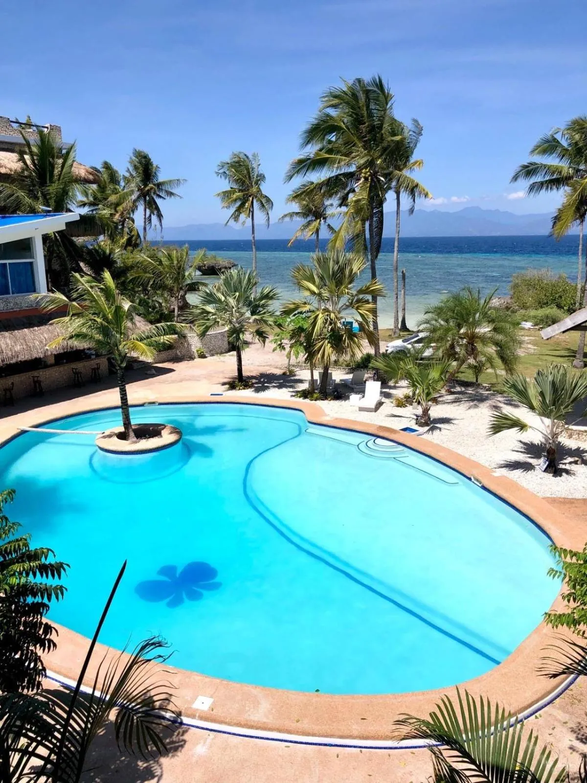 Pool view in The Wild Orchid Resort - Moalboal
