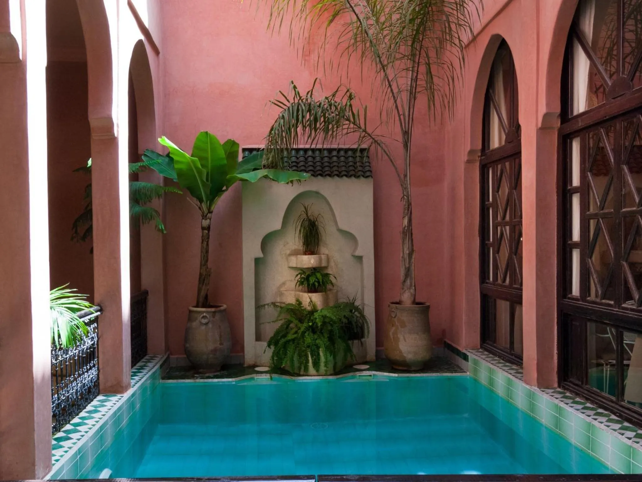 Swimming pool in Riad Aderbaz