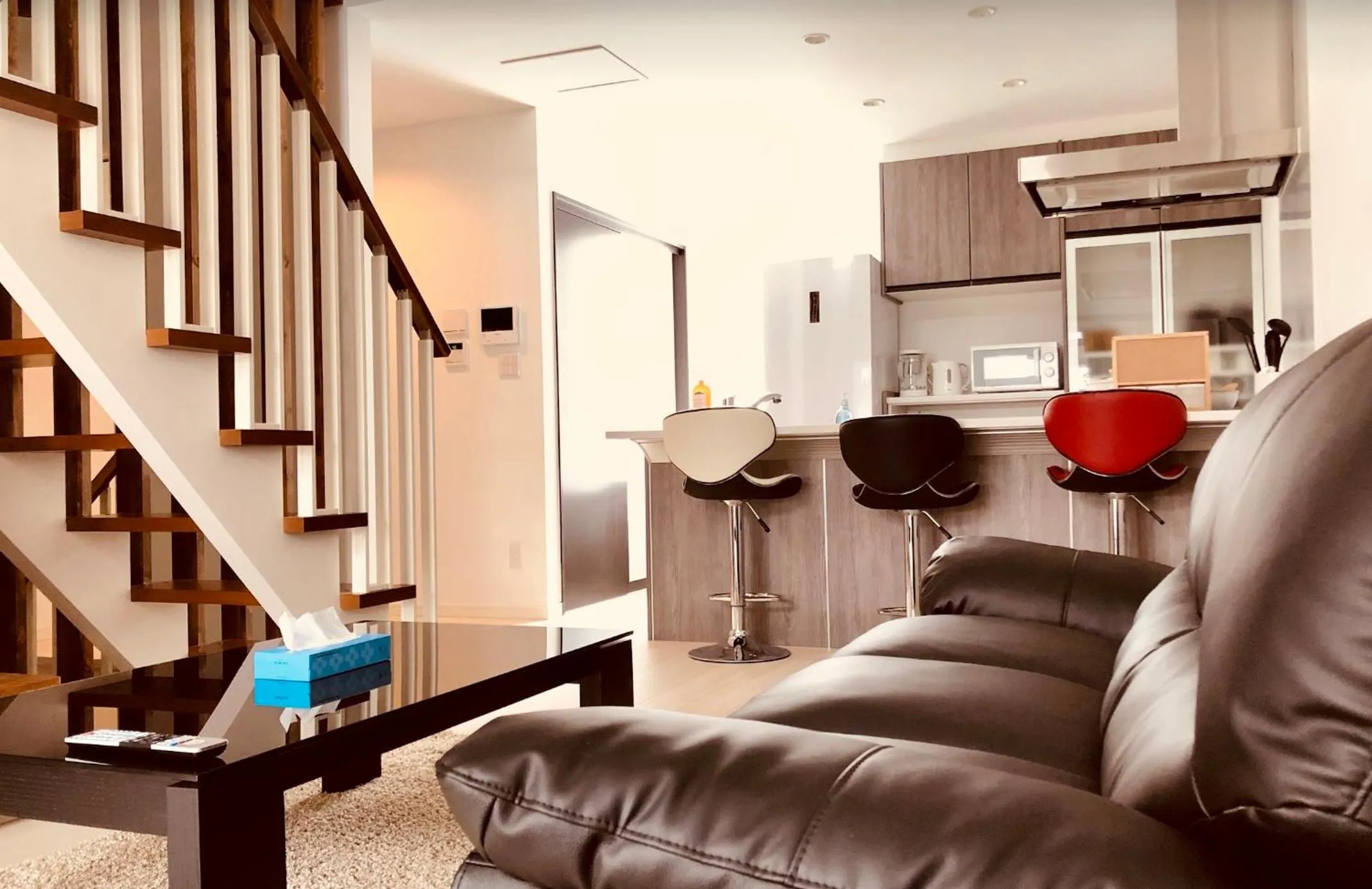 Living room in Neverland Chalet