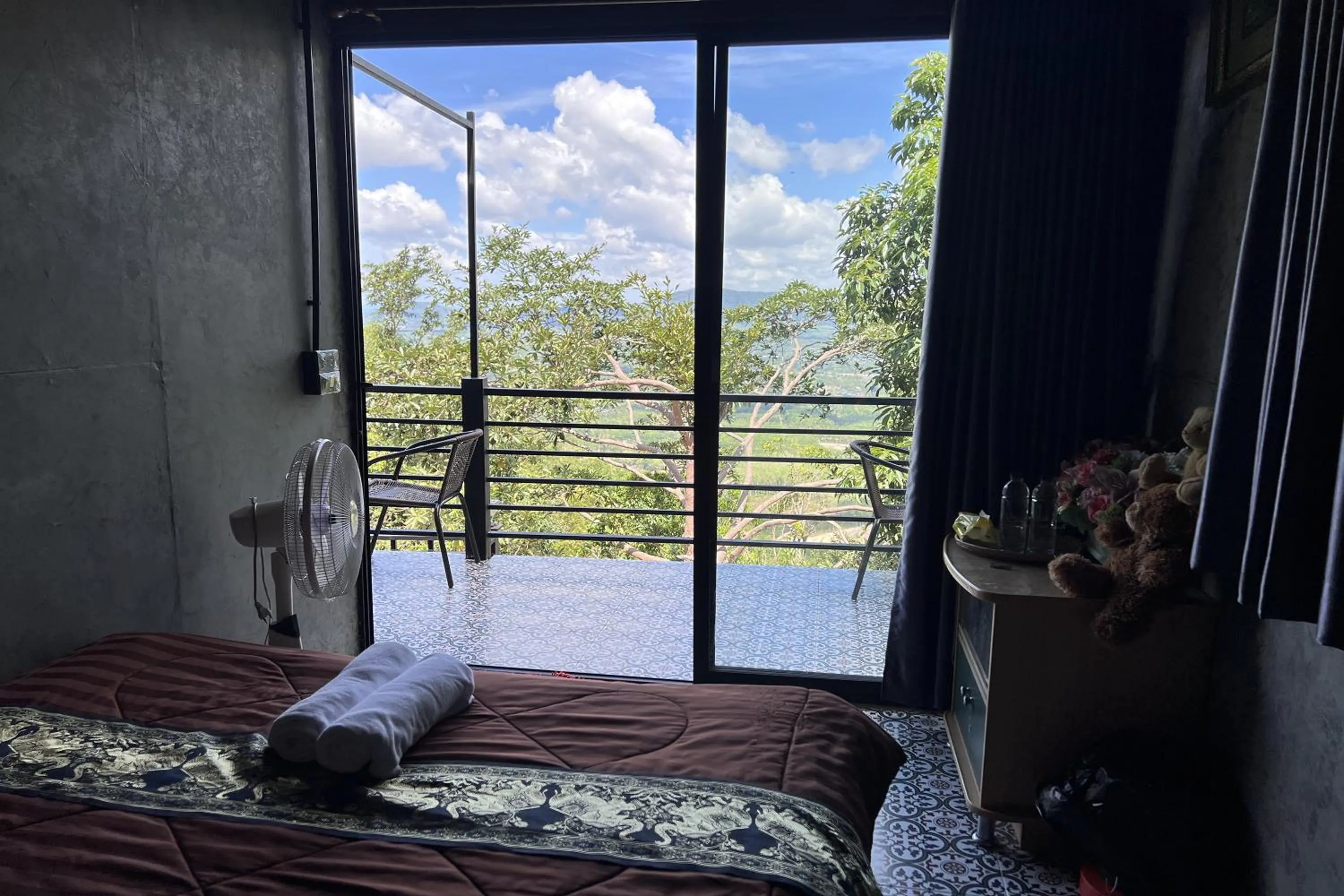 Balcony/Terrace in Kuan Khan Lao The Nine Bistro ควนคานหลาว เดอะไนท์ บิสโทร