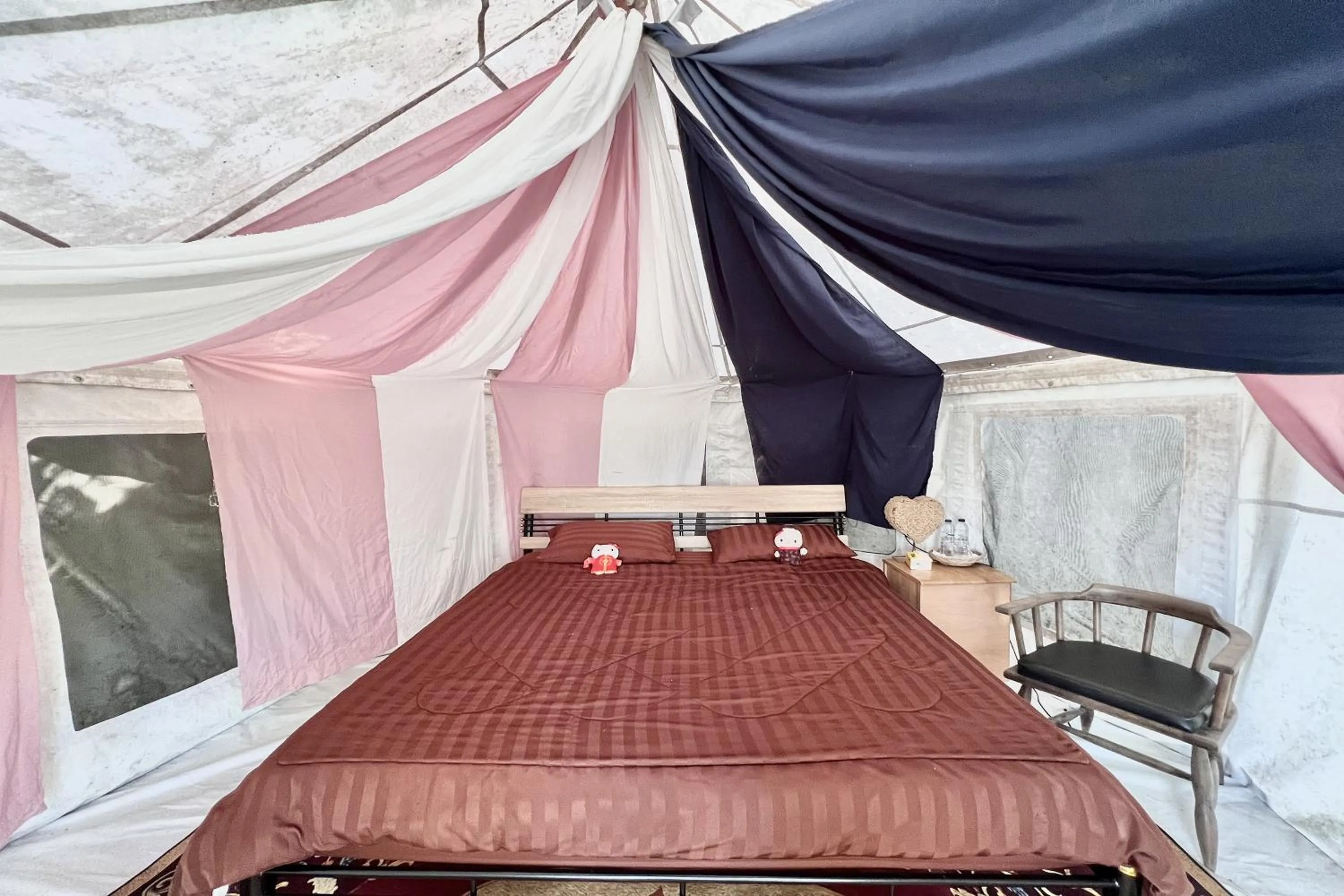 Bedroom in Kuan Khan Lao The Nine Bistro ควนคานหลาว เดอะไนท์ บิสโทร