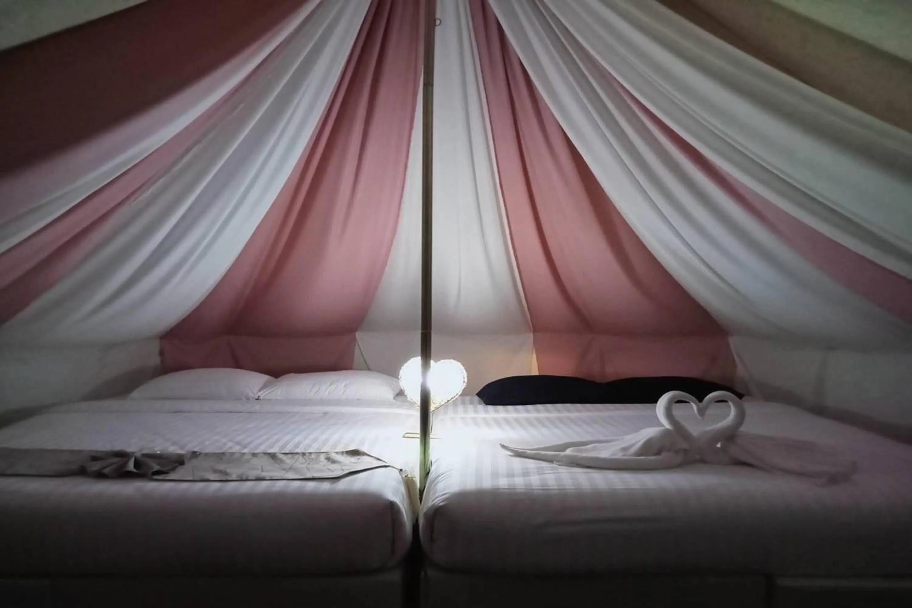 Bedroom in Kuan Khan Lao The Nine Bistro ควนคานหลาว เดอะไนท์ บิสโทร