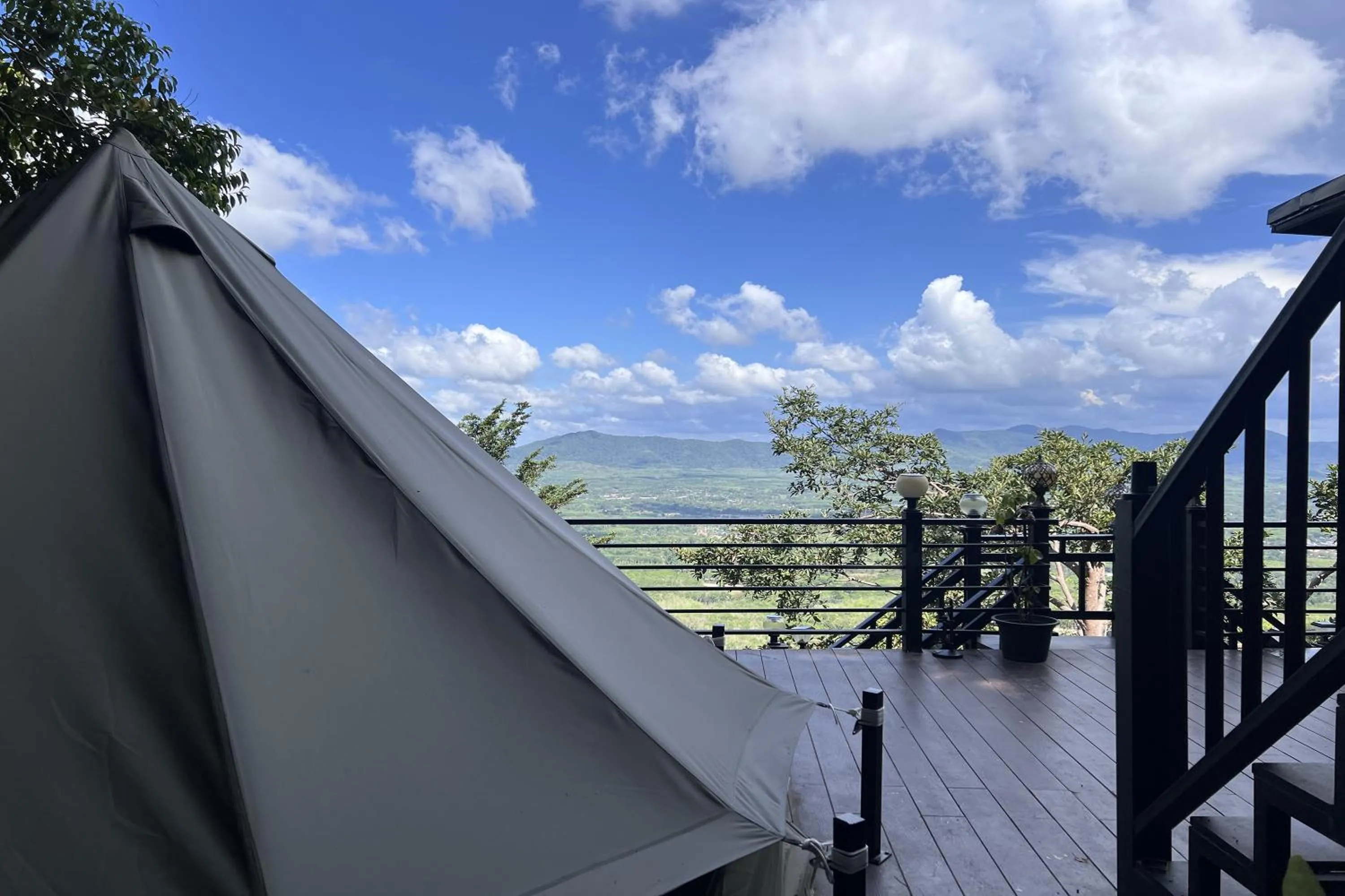 Balcony/Terrace in Kuan Khan Lao The Nine Bistro ควนคานหลาว เดอะไนท์ บิสโทร