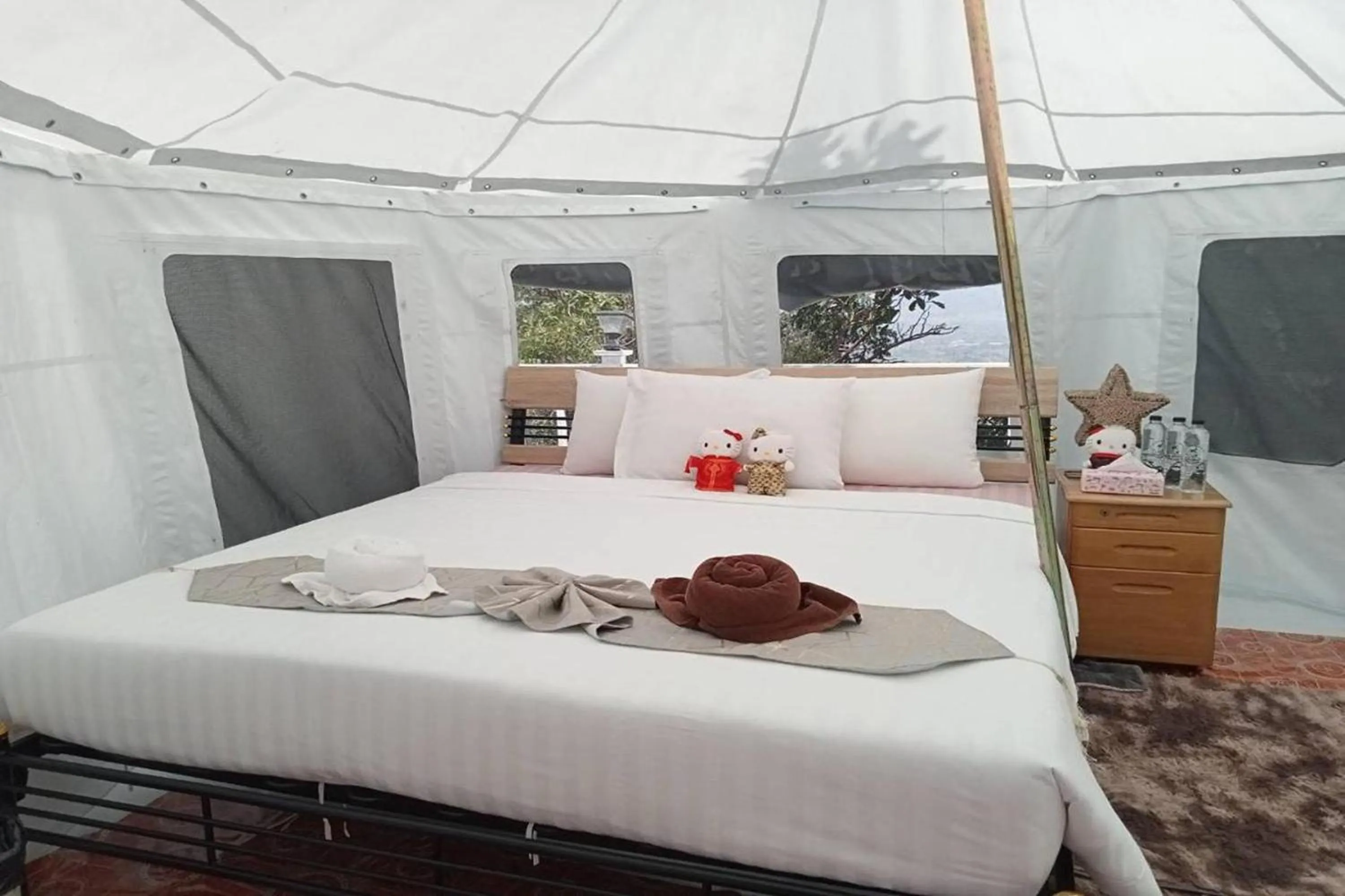 Bedroom in Kuan Khan Lao The Nine Bistro ควนคานหลาว เดอะไนท์ บิสโทร