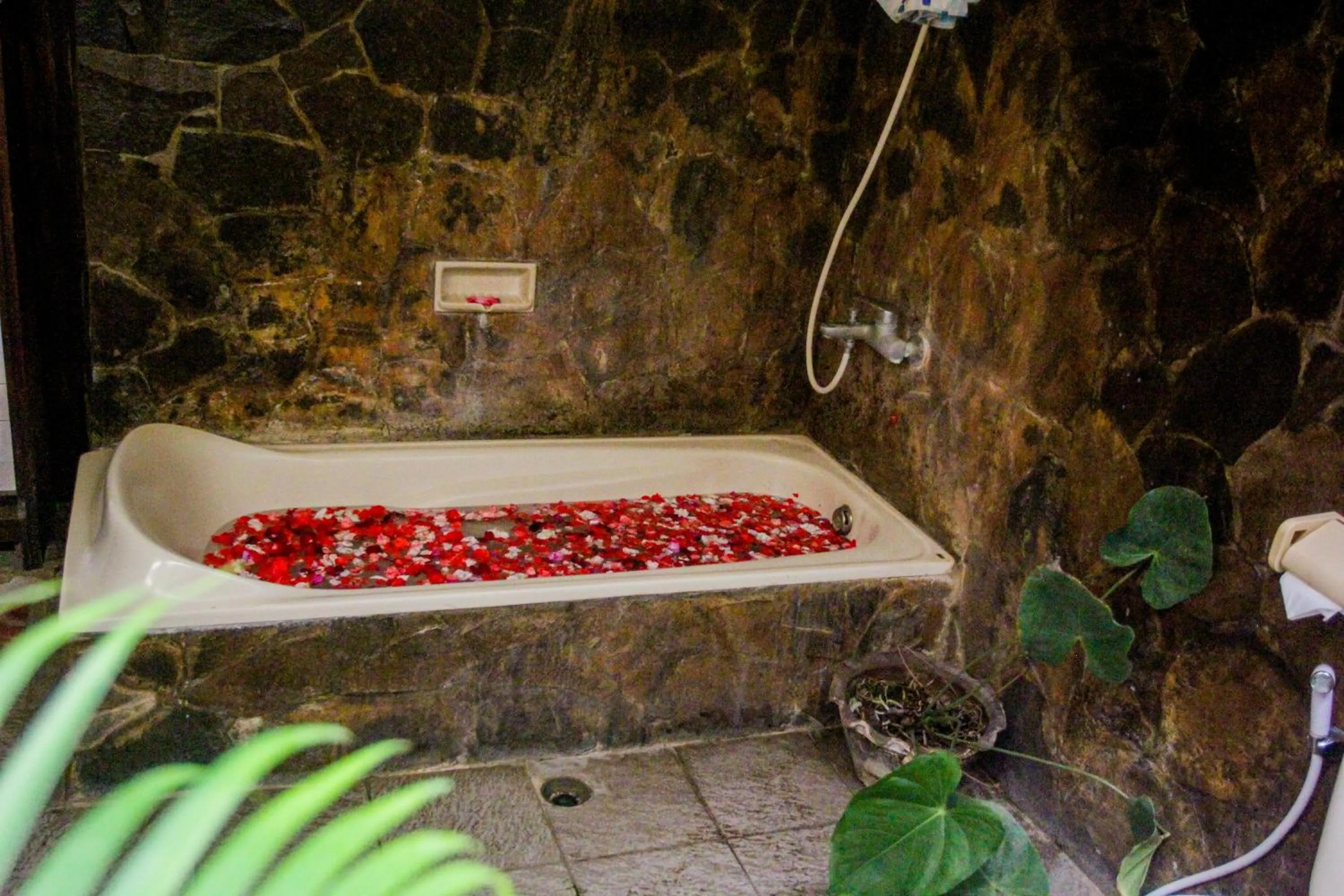 Hot Tub in Temple Cafe & Seaside Cottages