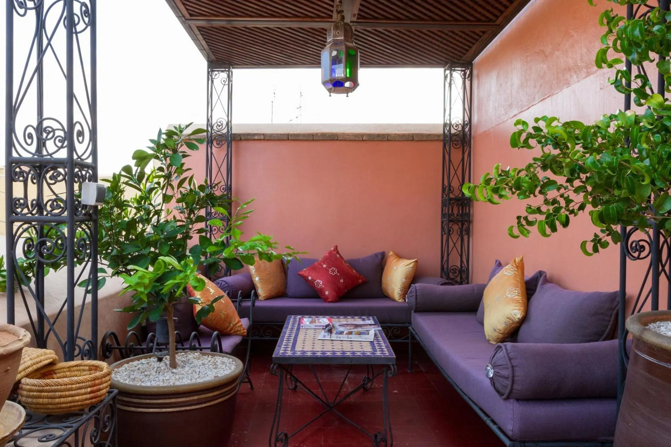 Patio in Riad Louaya